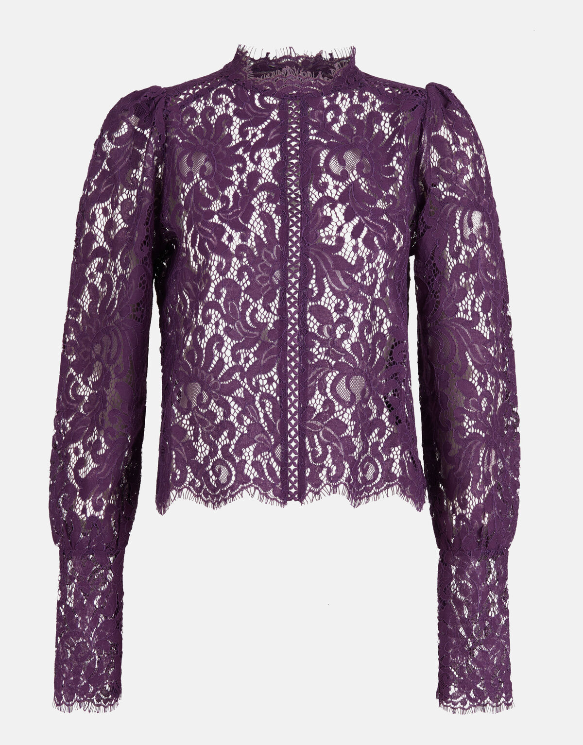 Kanten Top Paars SHOEBY WOMEN