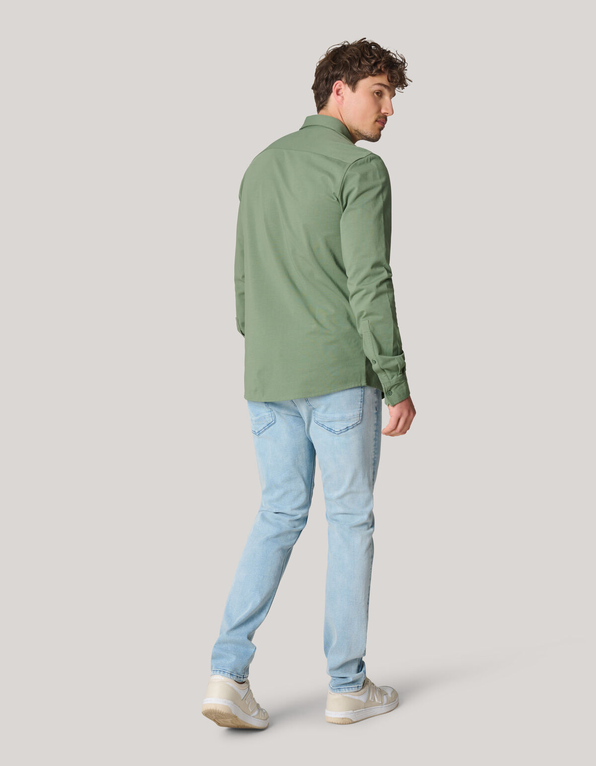 Slim Fit Jeans Lichtblauw L32 SHOEBY MEN