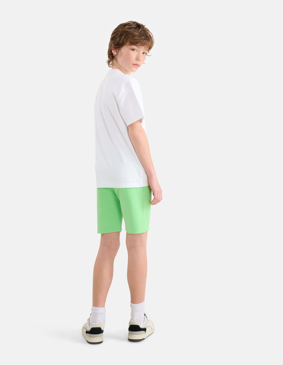 Pique Short Groen SHOEBY BOYS
