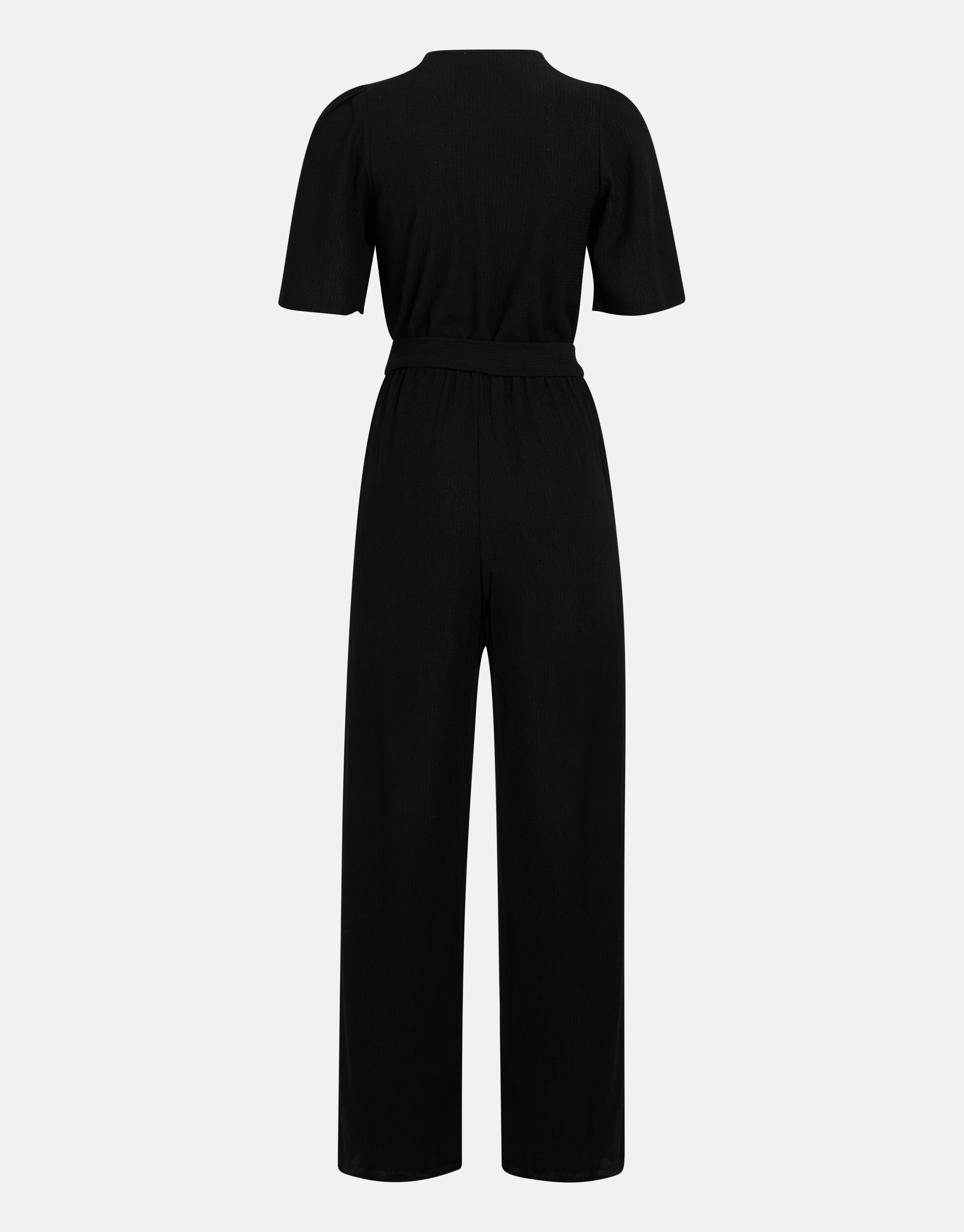 Crinkle Jumpsuit Zwart SHOEBY WOMEN