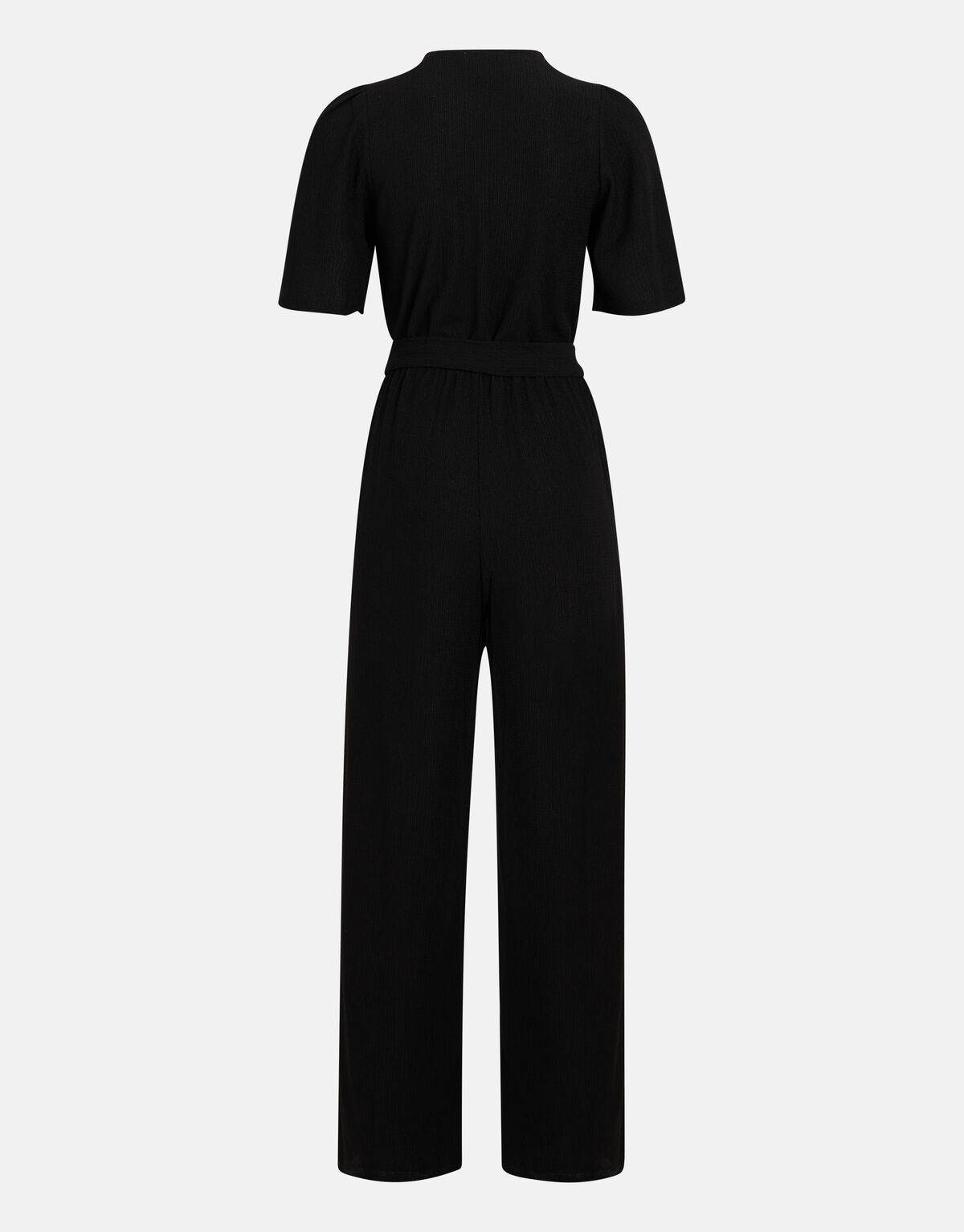 Crinkle Jumpsuit Zwart SHOEBY WOMEN