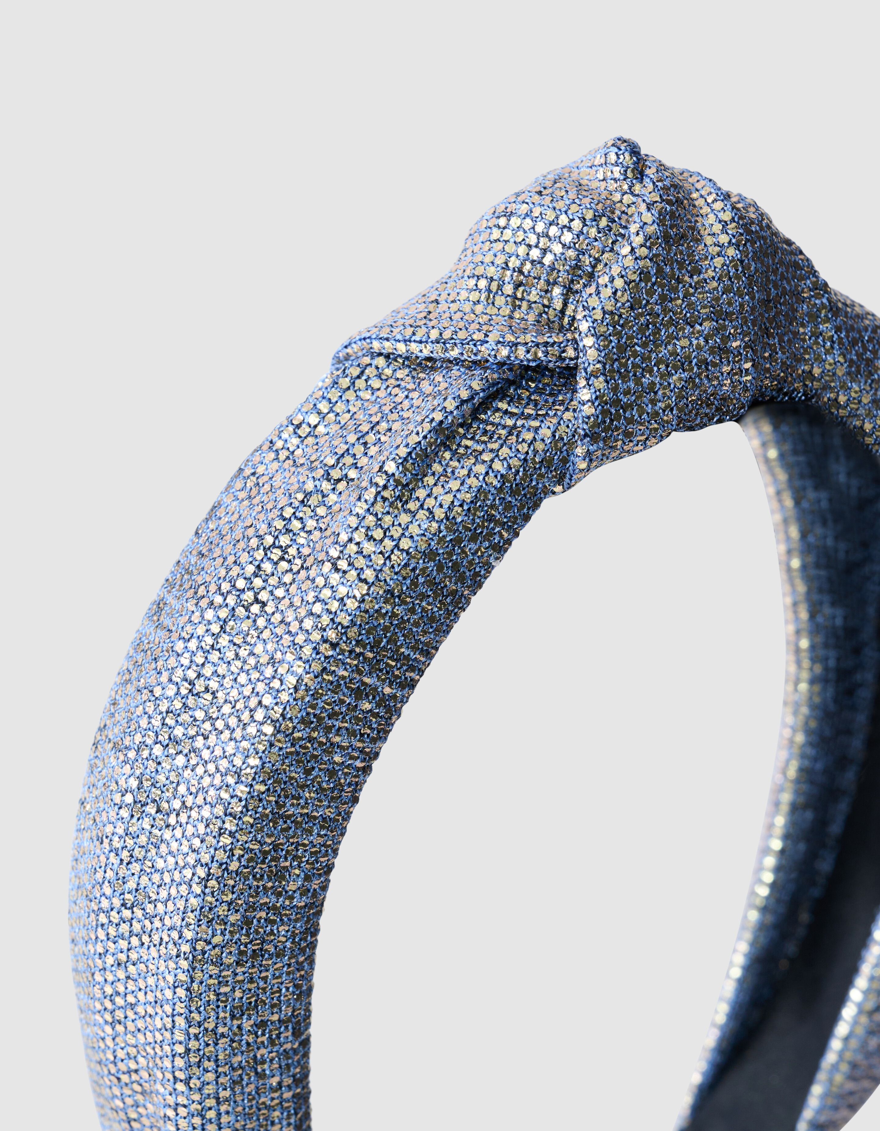 Metallic Haarband Blauw/Zilver SHOEBY ACCESSOIRES