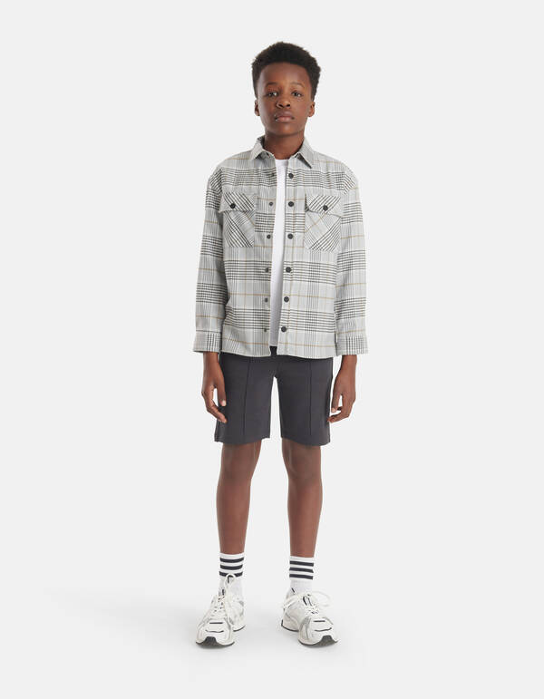 Sweat Short Donkergrijs SHOEBY BOYS