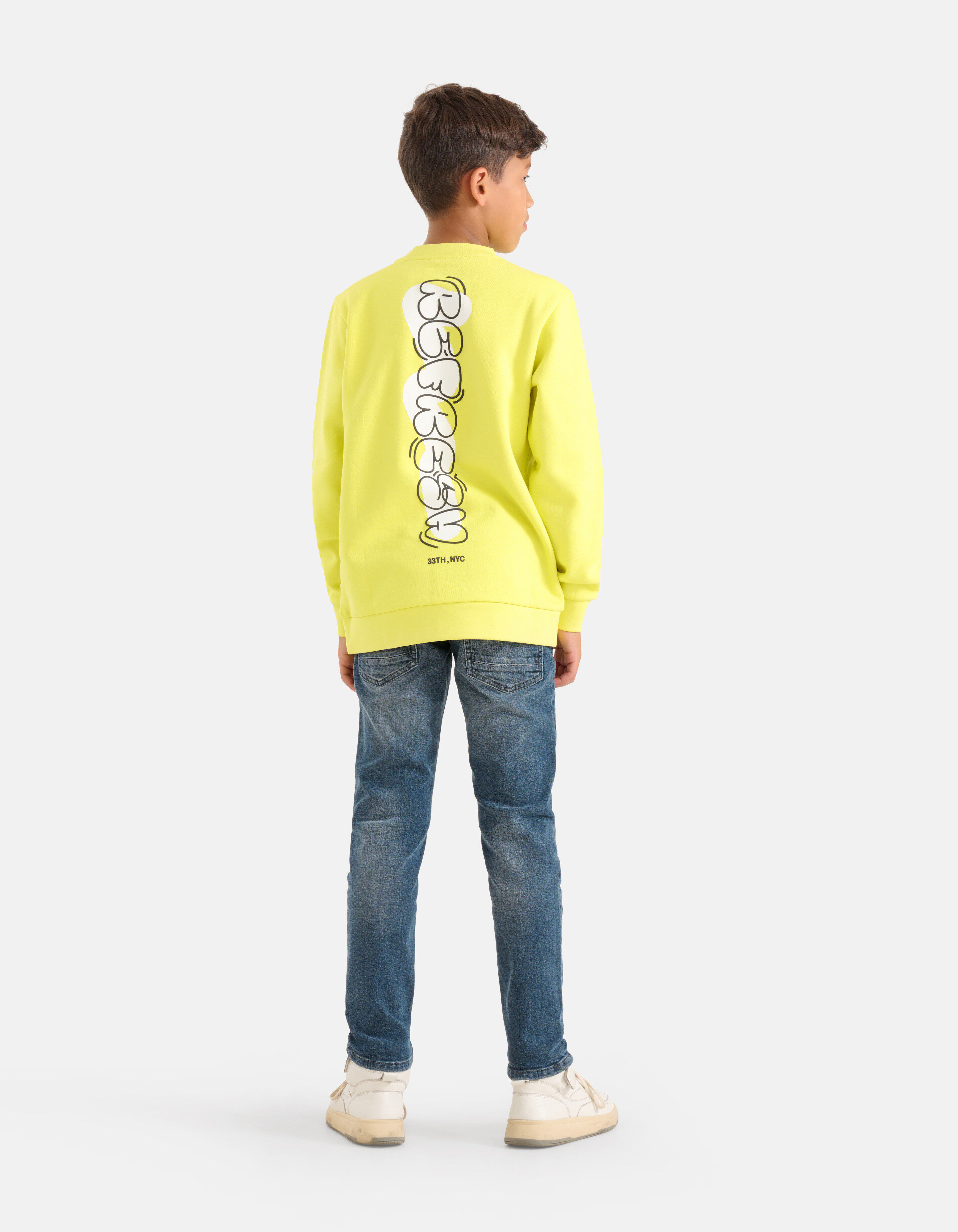 Print Sweater Geel SHOEBY BOYS