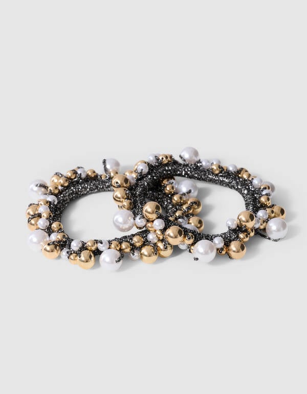 Pearl Mouwophouder Goud SHOEBY ACCESSOIRES