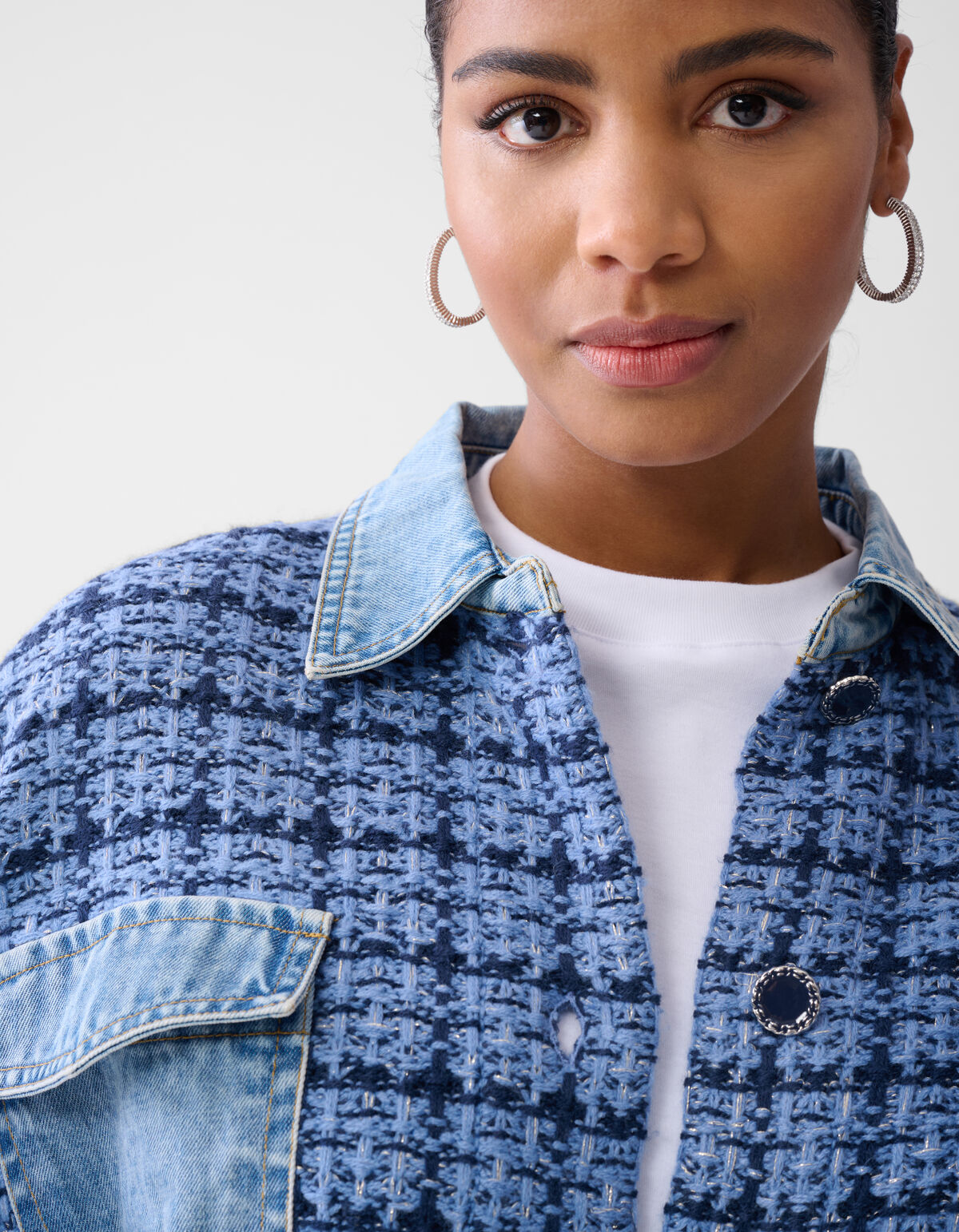 Tweed Mix Jack Blauw SHOEBY WOMEN