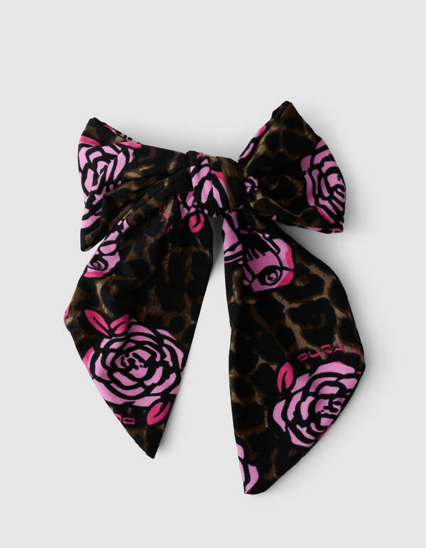 Rose Strik Clip Bruin SHOEBY ACCESSOIRES