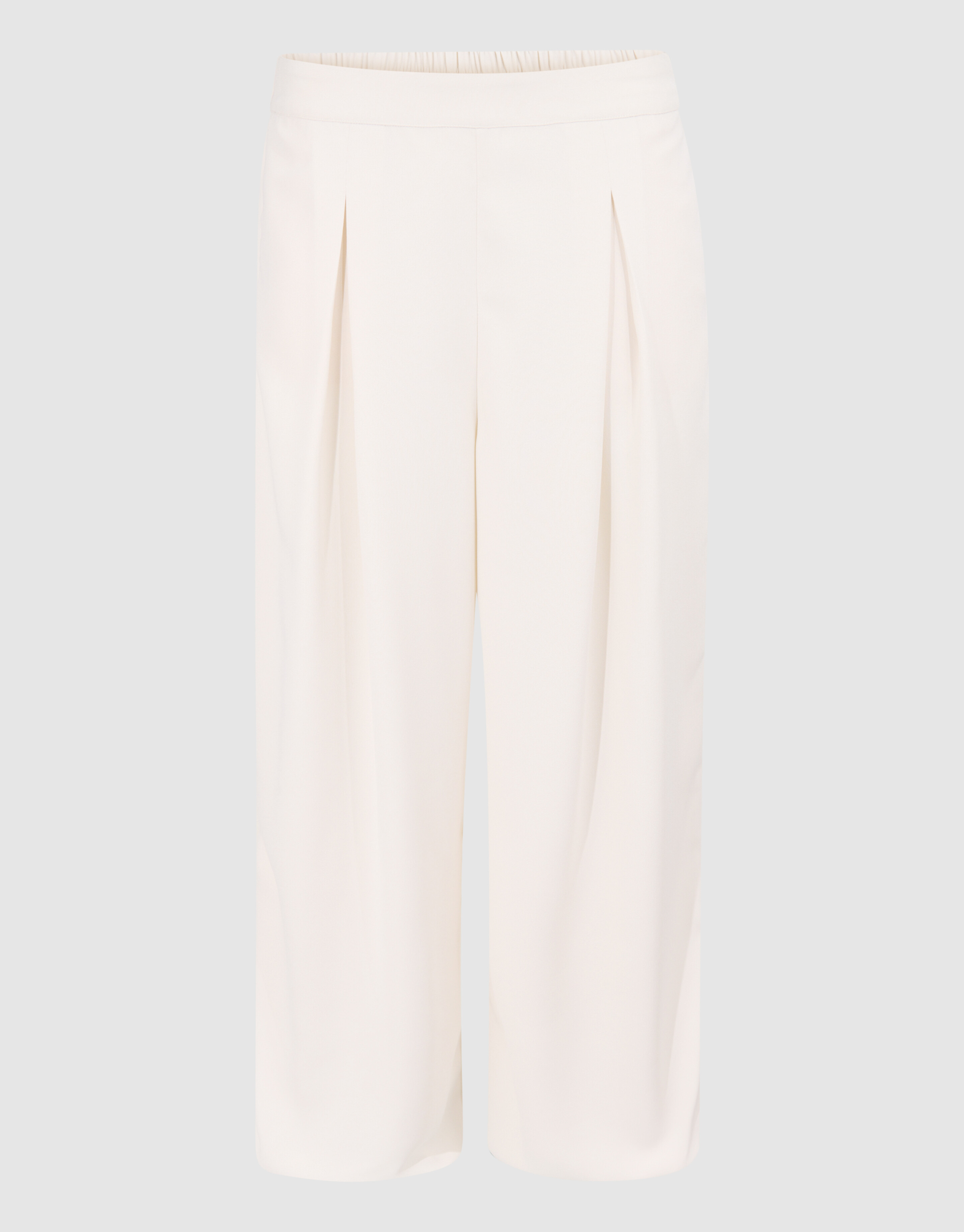 Crepe Wide Leg Broek Gebroken Wit By Lonneke SHOEBY WOMEN