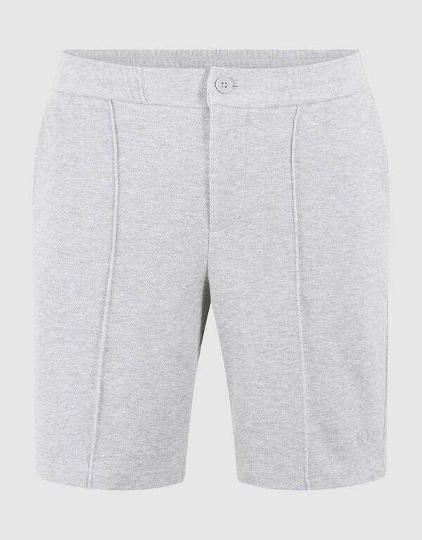 Structuur Regular Fit Short Grijs SHOEBY MEN