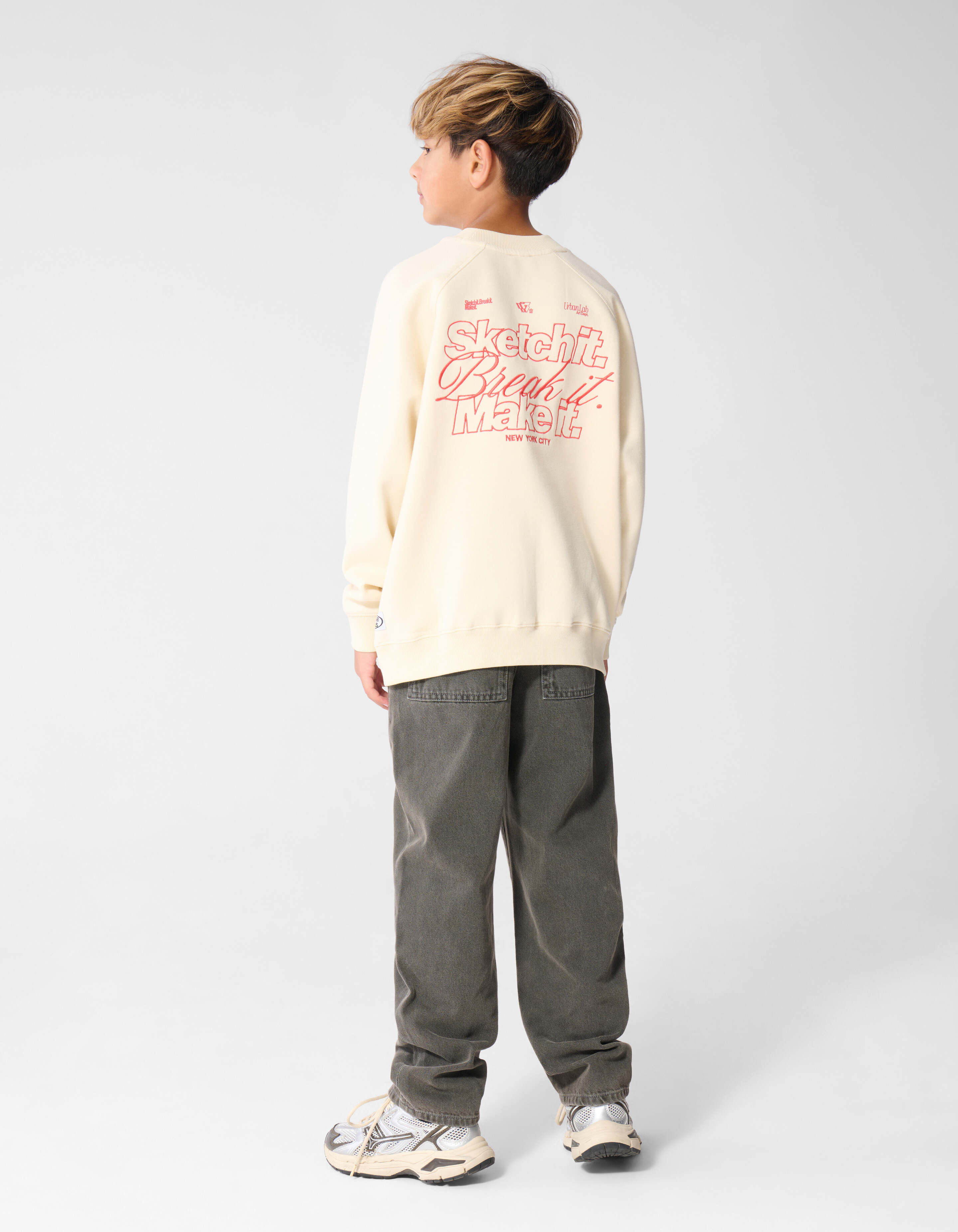 Sketch Sweater Ecru SHOEBY BOYS
