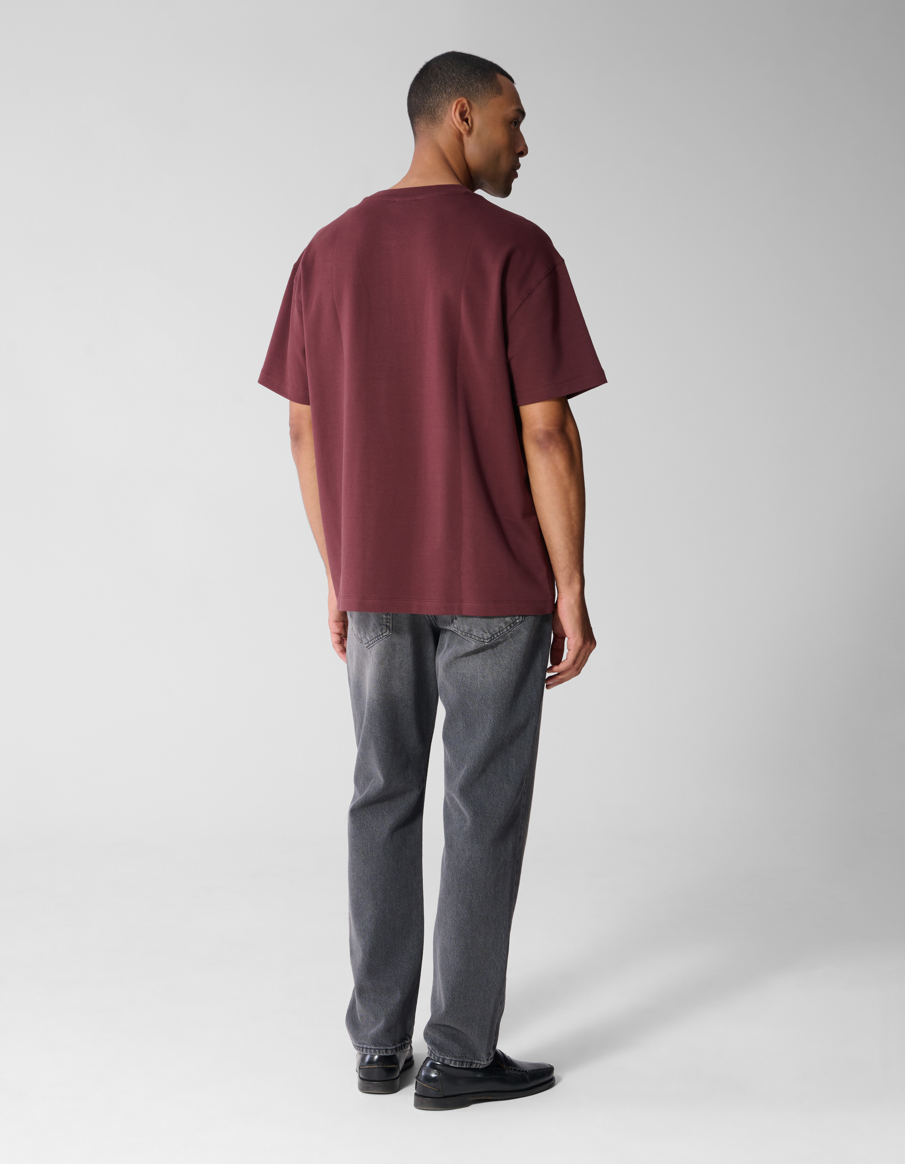 Basis Label T-shirt Rood SHOEBY MEN