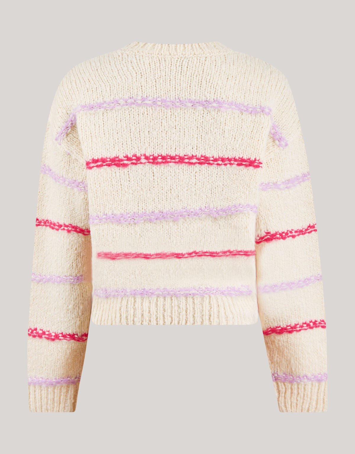 Fun Stipe Trui Gebroken Wit SHOEBY GIRLS