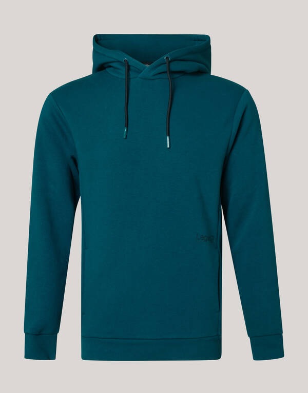 Basis Hoodie Donkergroen SHOEBY MEN