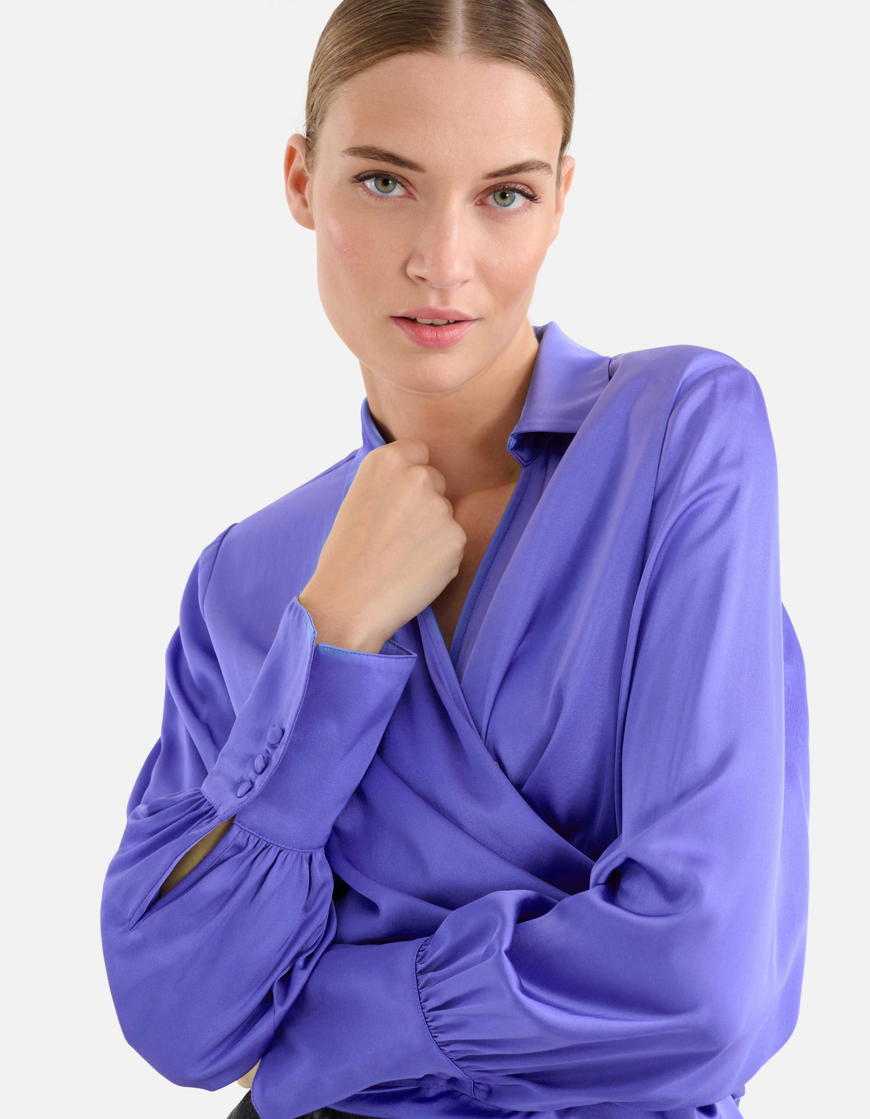 Knot Blouse Paars By Mieke SHOEBY WOMEN