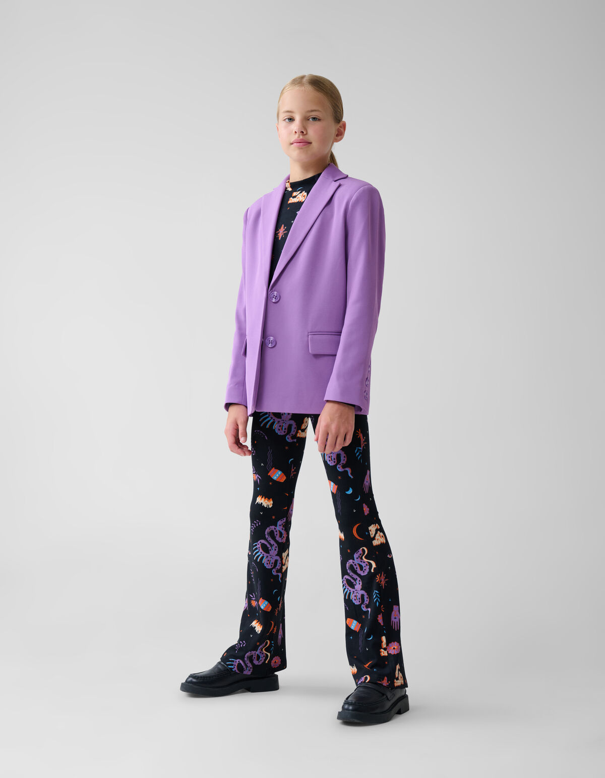 Basis Blazer Paars SHOEBY GIRLS