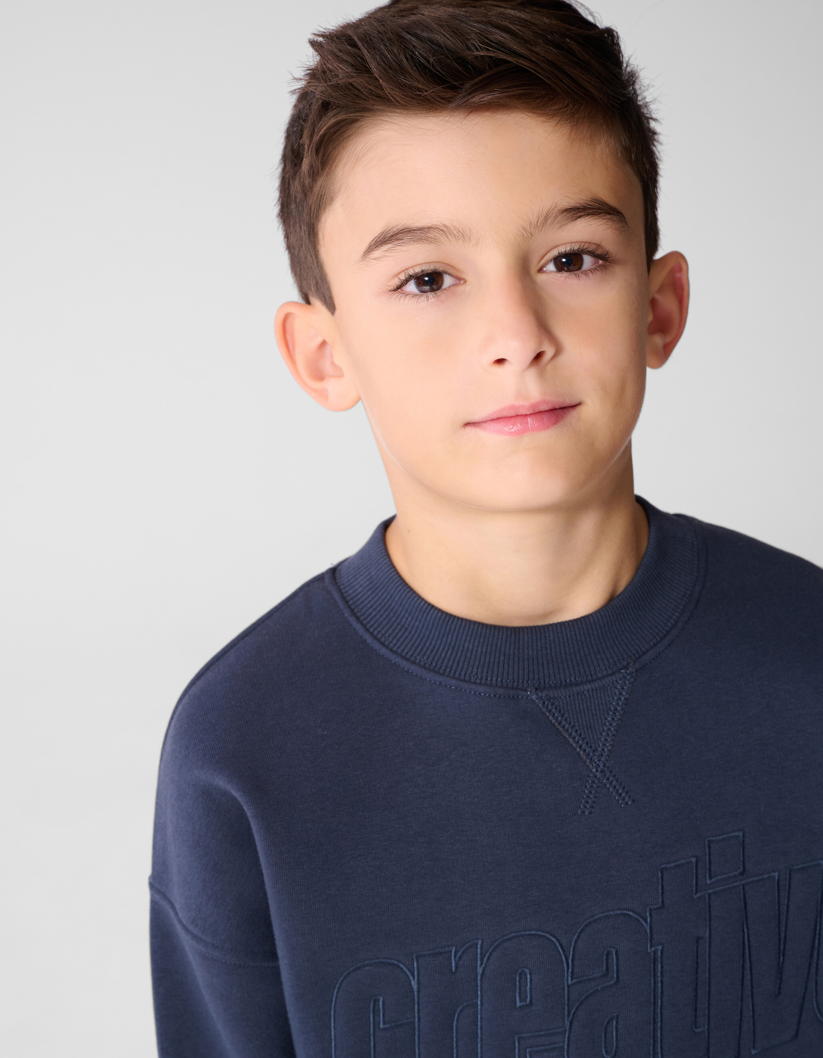 Creative Sweater Donkerblauw SHOEBY BOYS