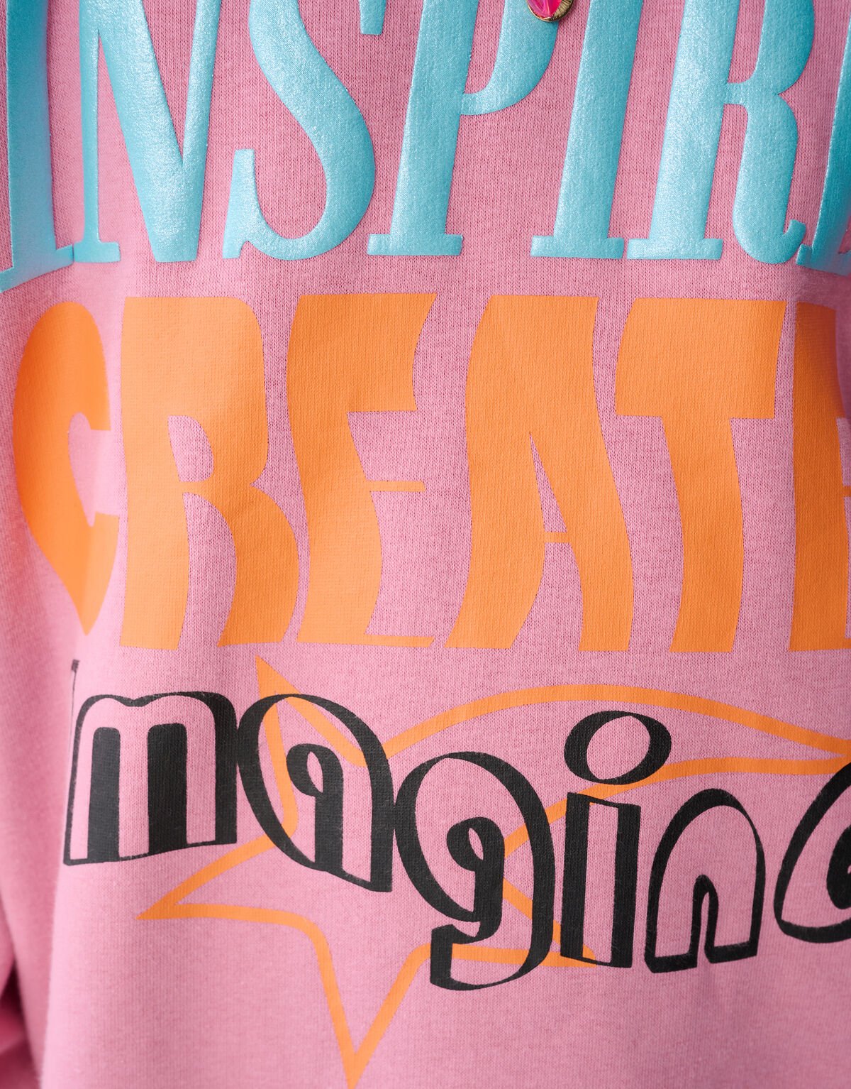Inspire Artwork Sweater Roze SHOEBY GIRLS