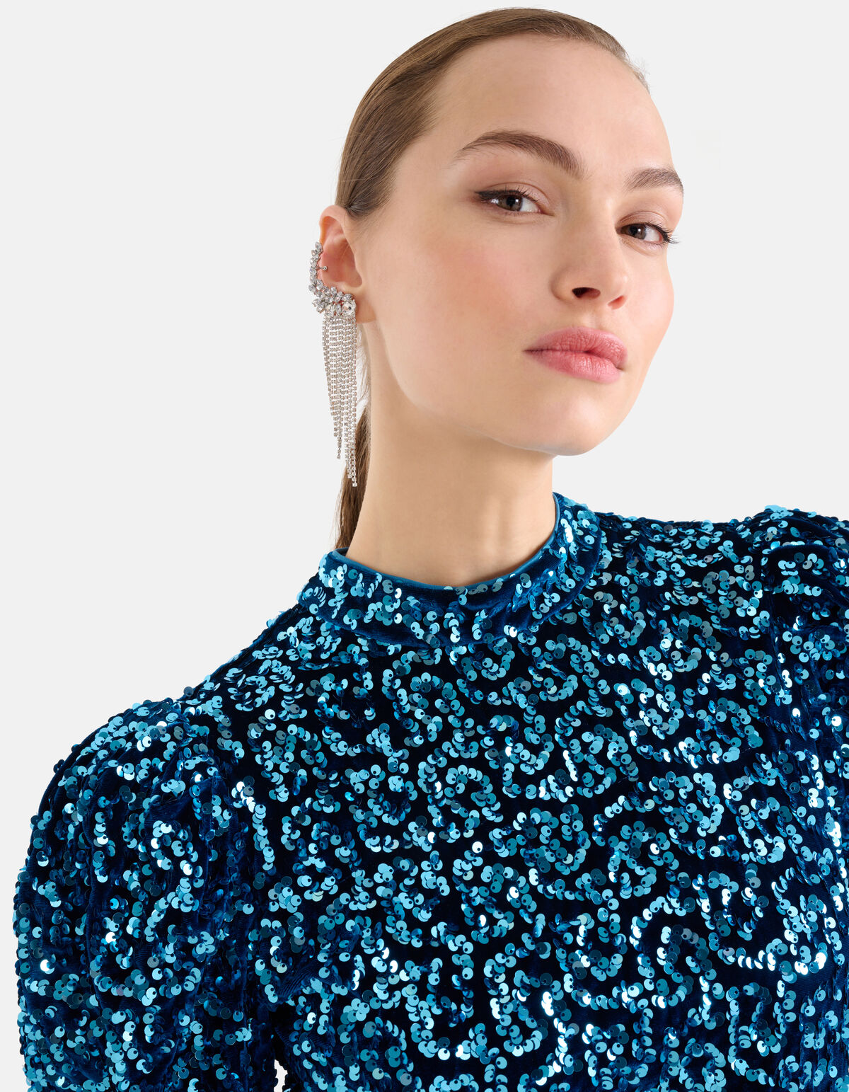 Strass Earcurff Zilver SHOEBY ACCESSOIRES