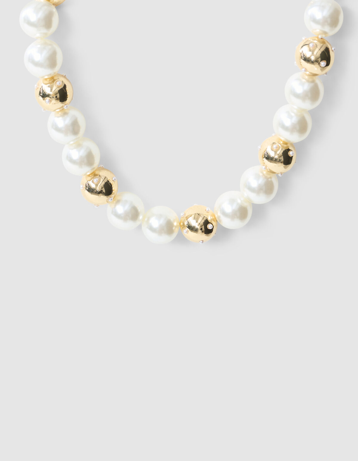 Mix Parel Ketting Goud SHOEBY ACCESSOIRES