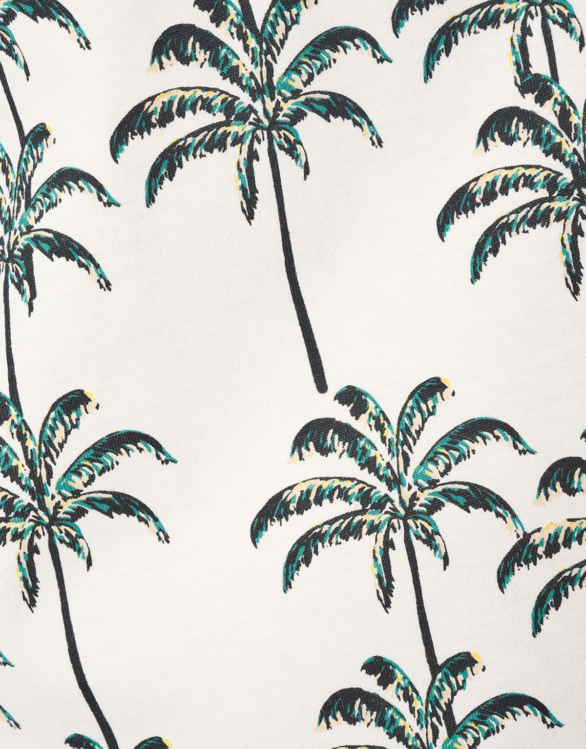 Printed T-shirt Gebroken Wit SHOEBY MEN