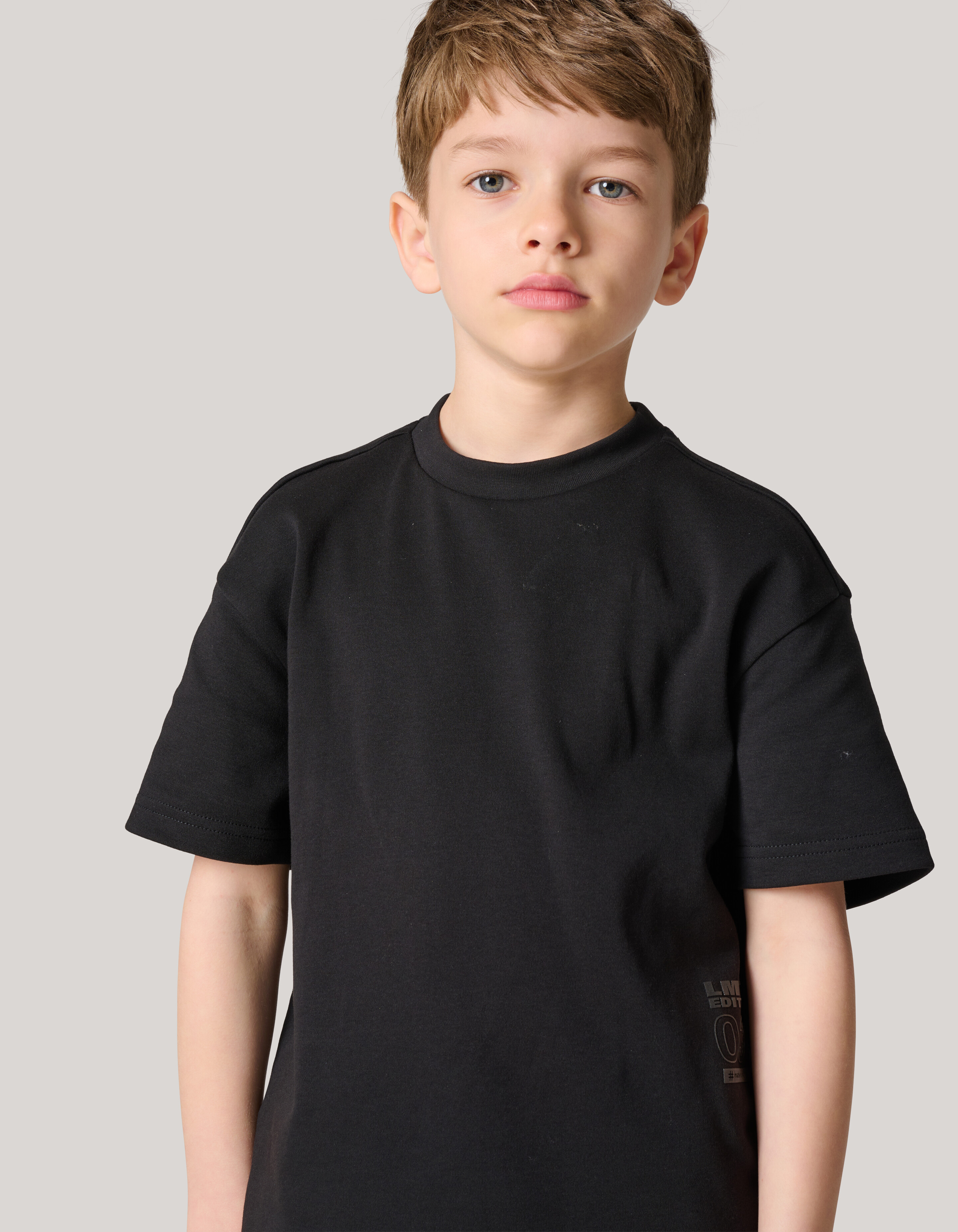 Heavy Basis T-shirt Zwart SHOEBY BOYS