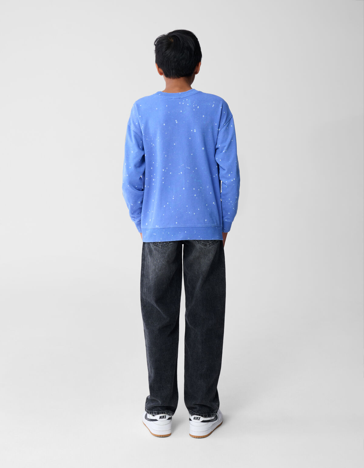Dye Sweater Lichtpaars SHOEBY BOYS
