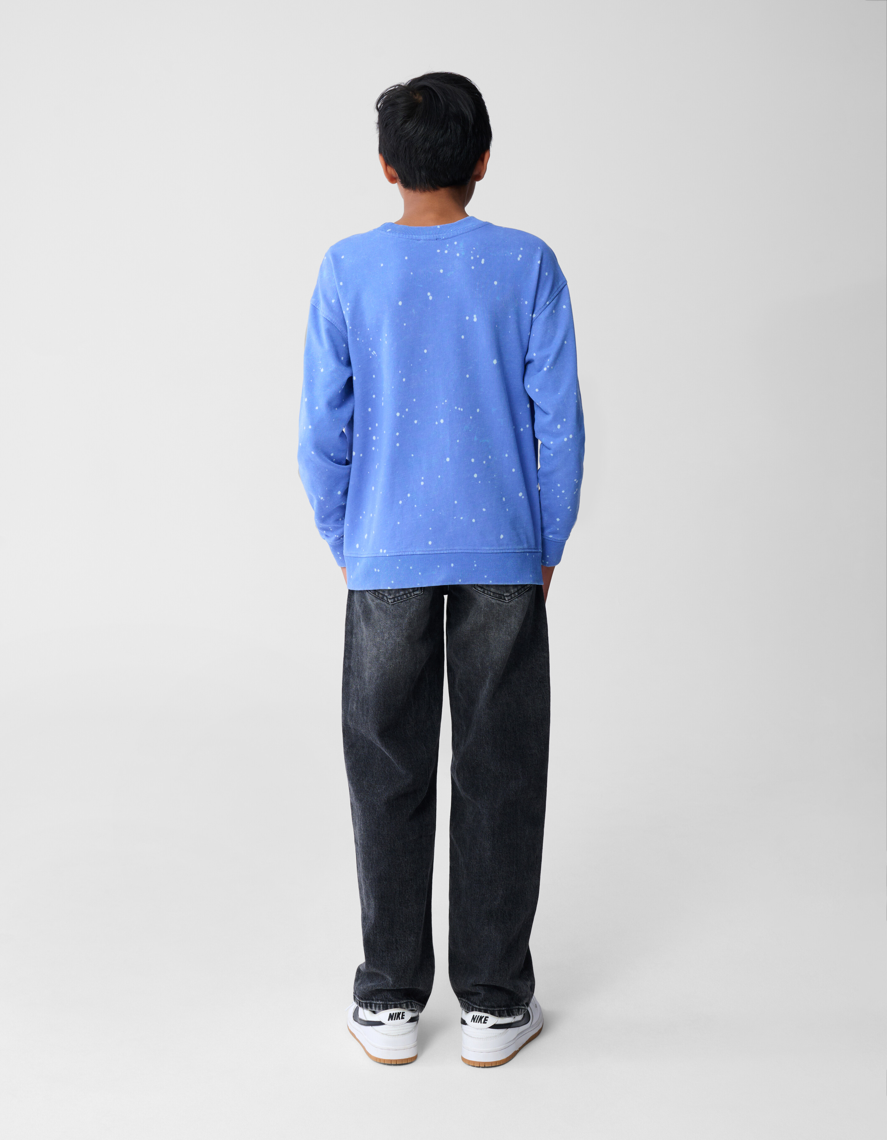 Dye Sweater Lichtpaars SHOEBY BOYS