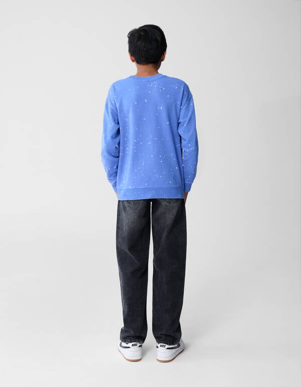 Dye Sweater Lichtpaars SHOEBY BOYS