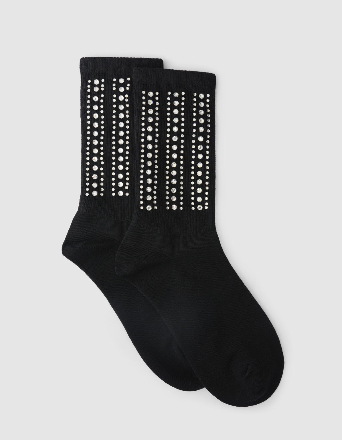 Strass Sok Zwart SHOEBY ACCESSOIRES