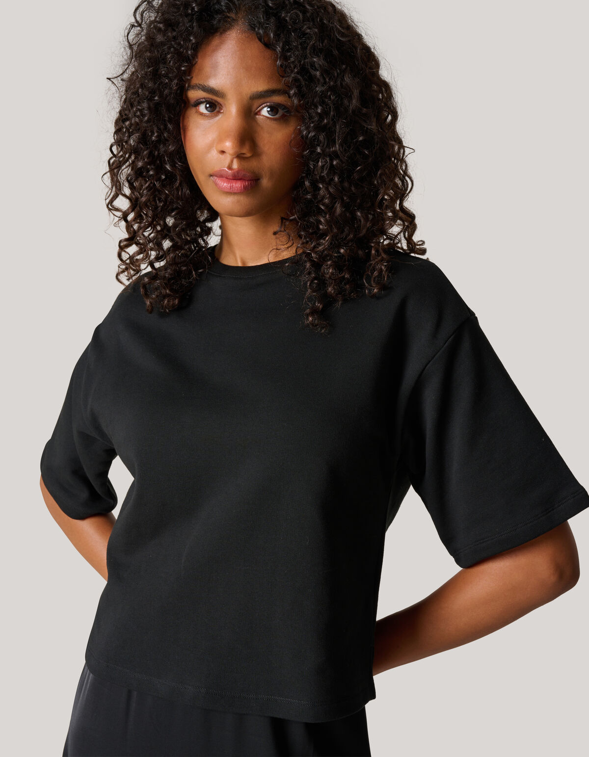 Sweat Top Zwart SHOEBY WOMEN