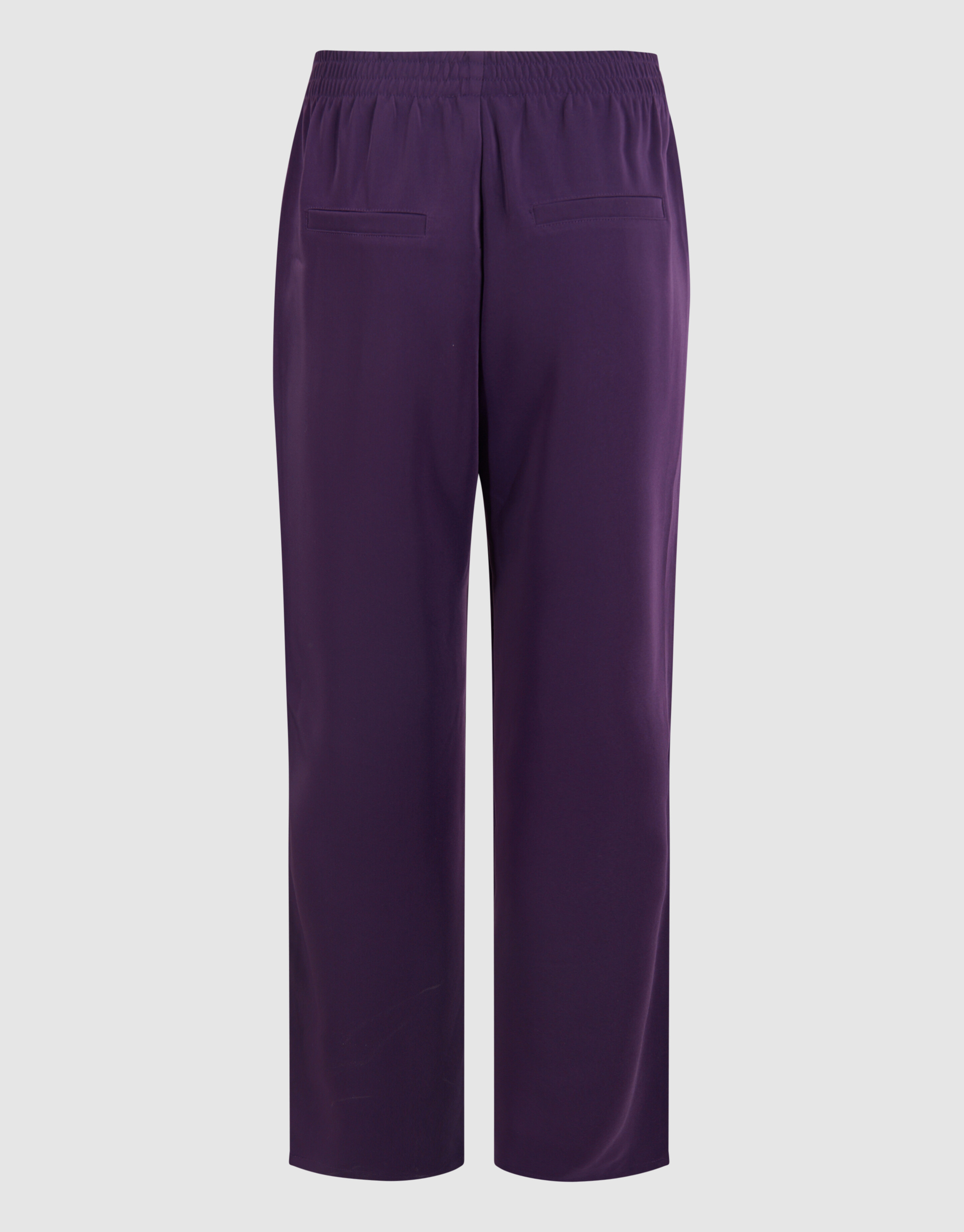 Sporty Wide Leg Broek Donkerpaars SHOEBY WOMEN