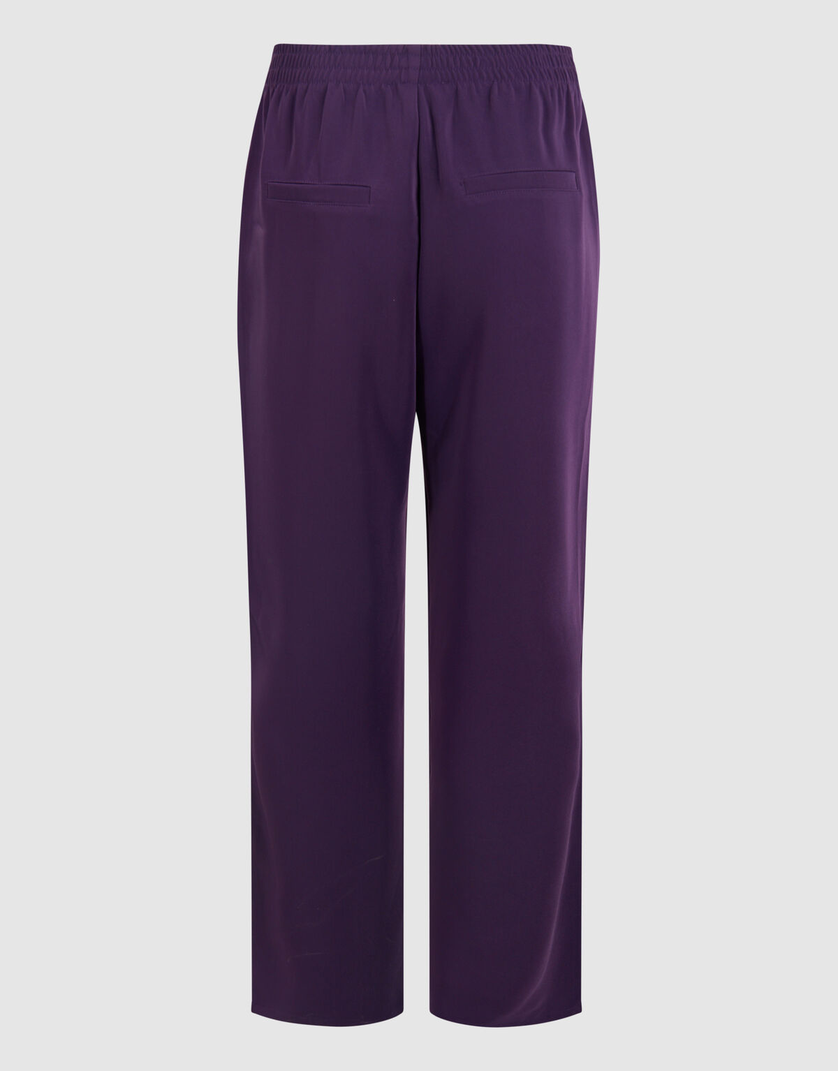 Sporty Wide Leg Broek Donkerpaars SHOEBY WOMEN