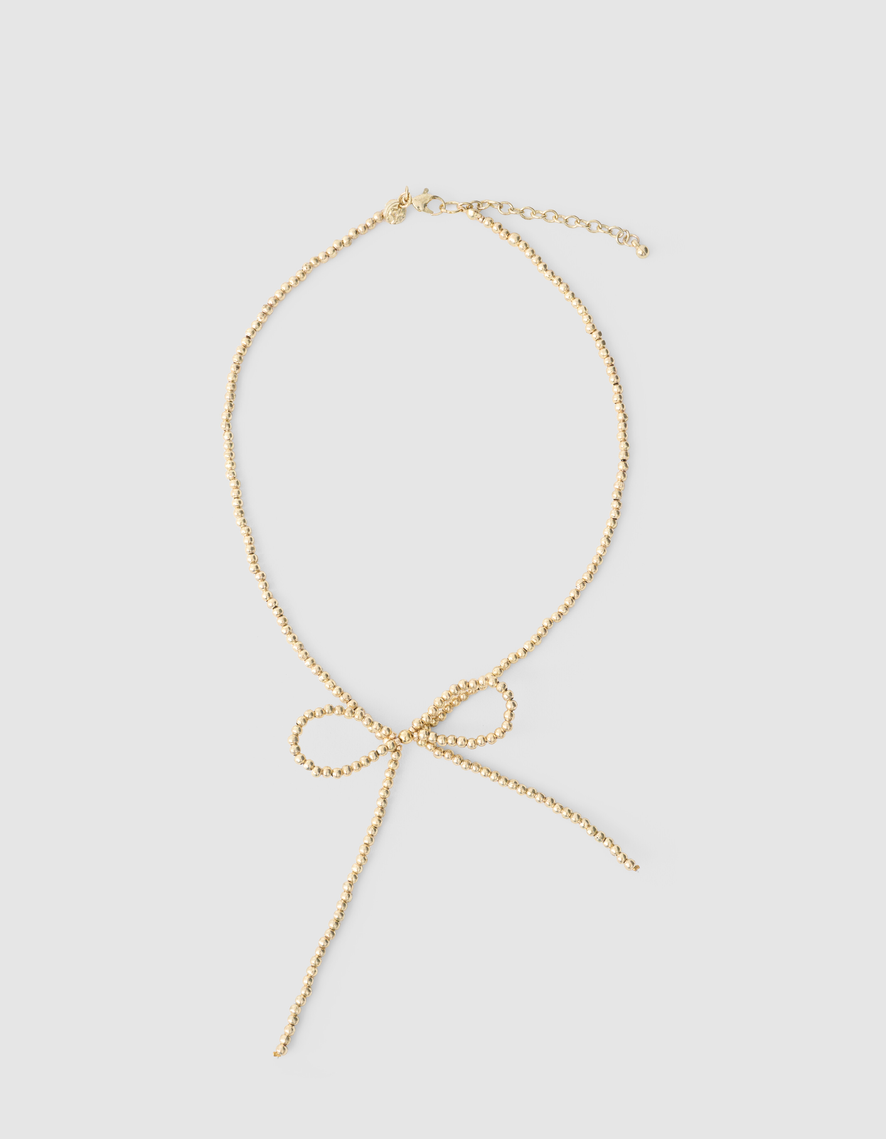 Beaded Strik Ketting Goud SHOEBY ACCESSOIRES