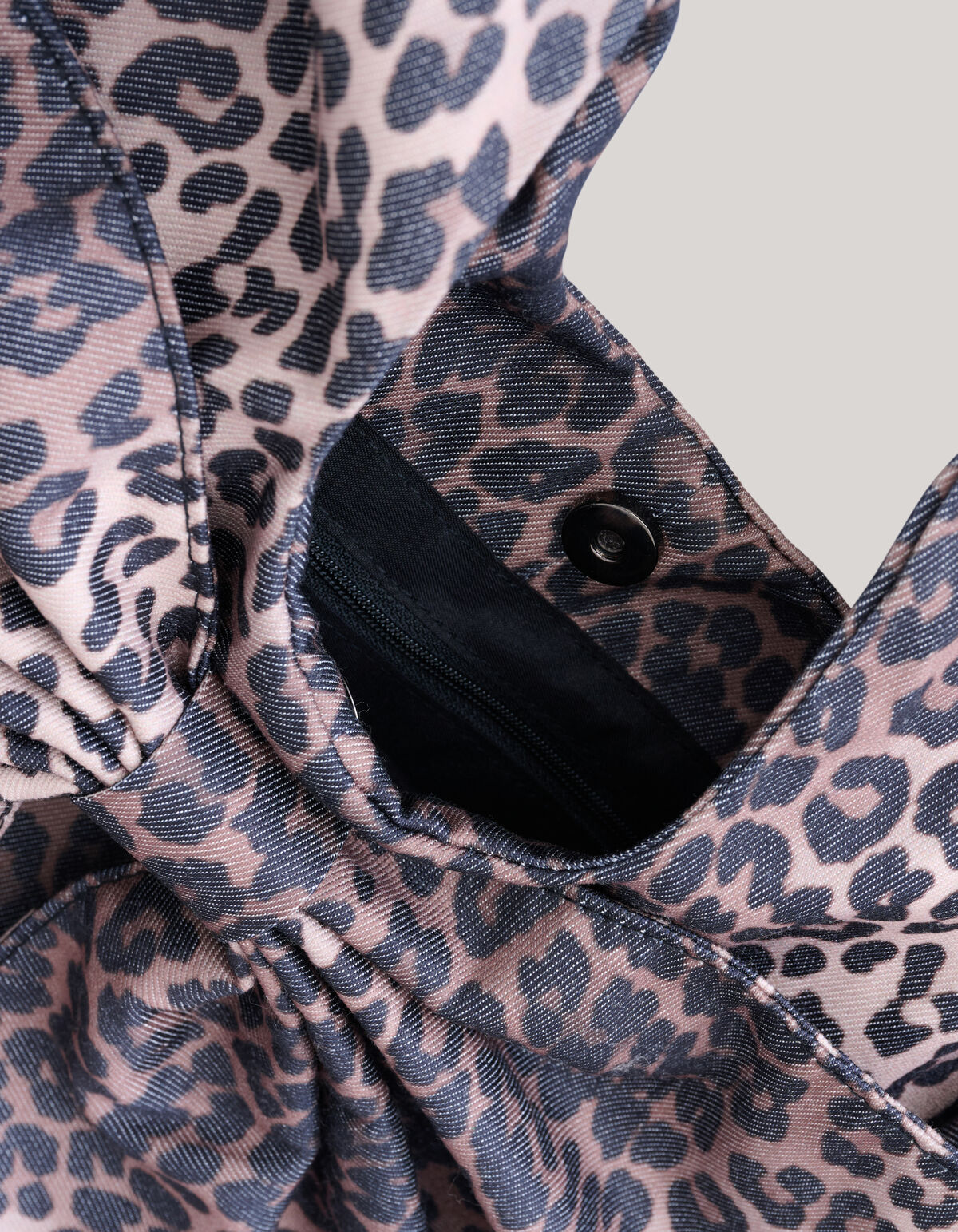 Leopard Strik Tas bruin SHOEBY ACCESSOIRES