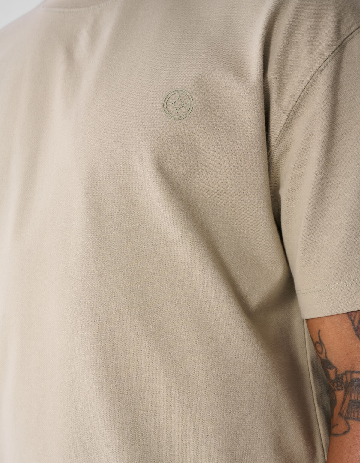 Keper Graphic T-shirt Lichtgroen SHOEBY MEN