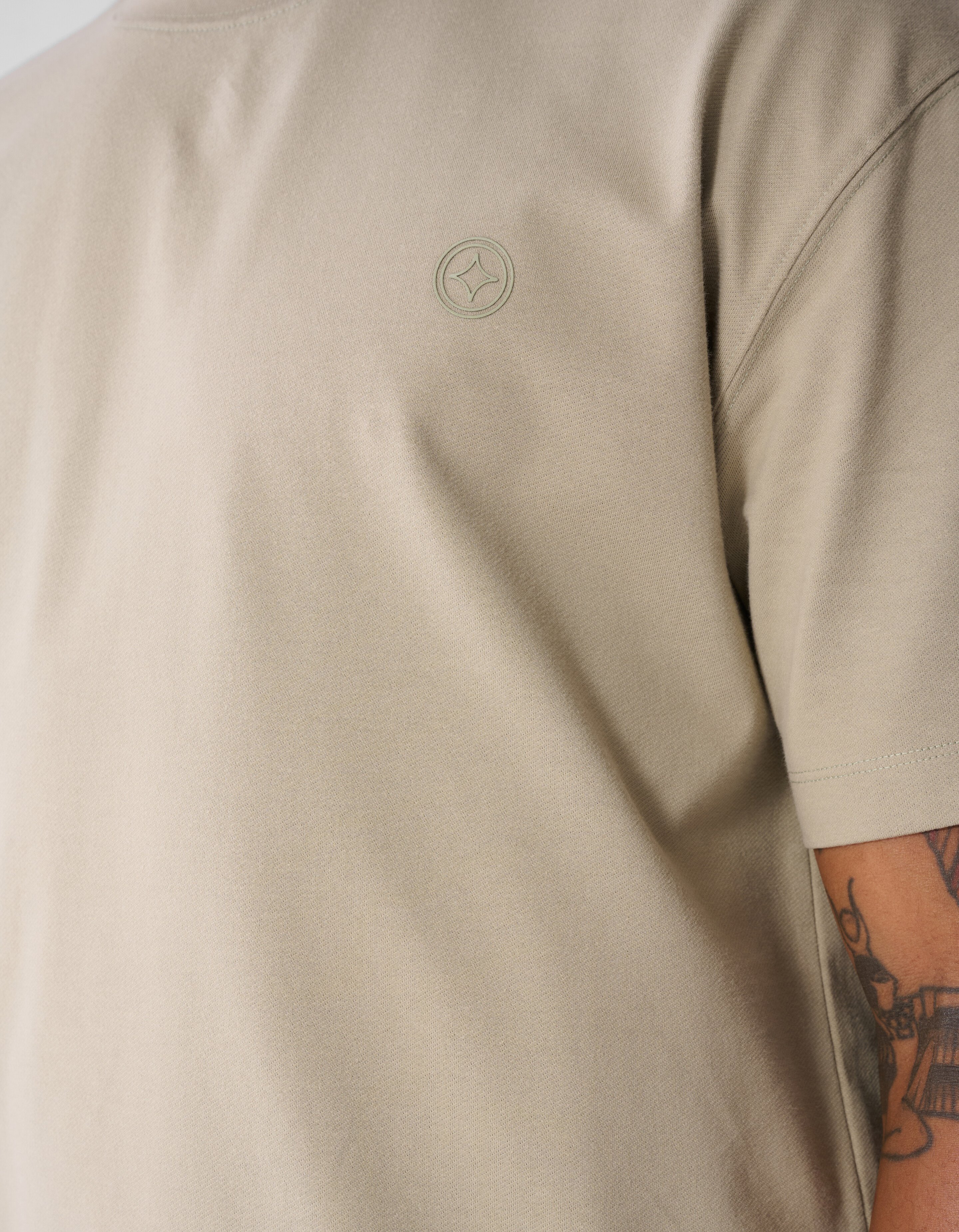 Keper Graphic T-shirt Lichtgroen SHOEBY MEN