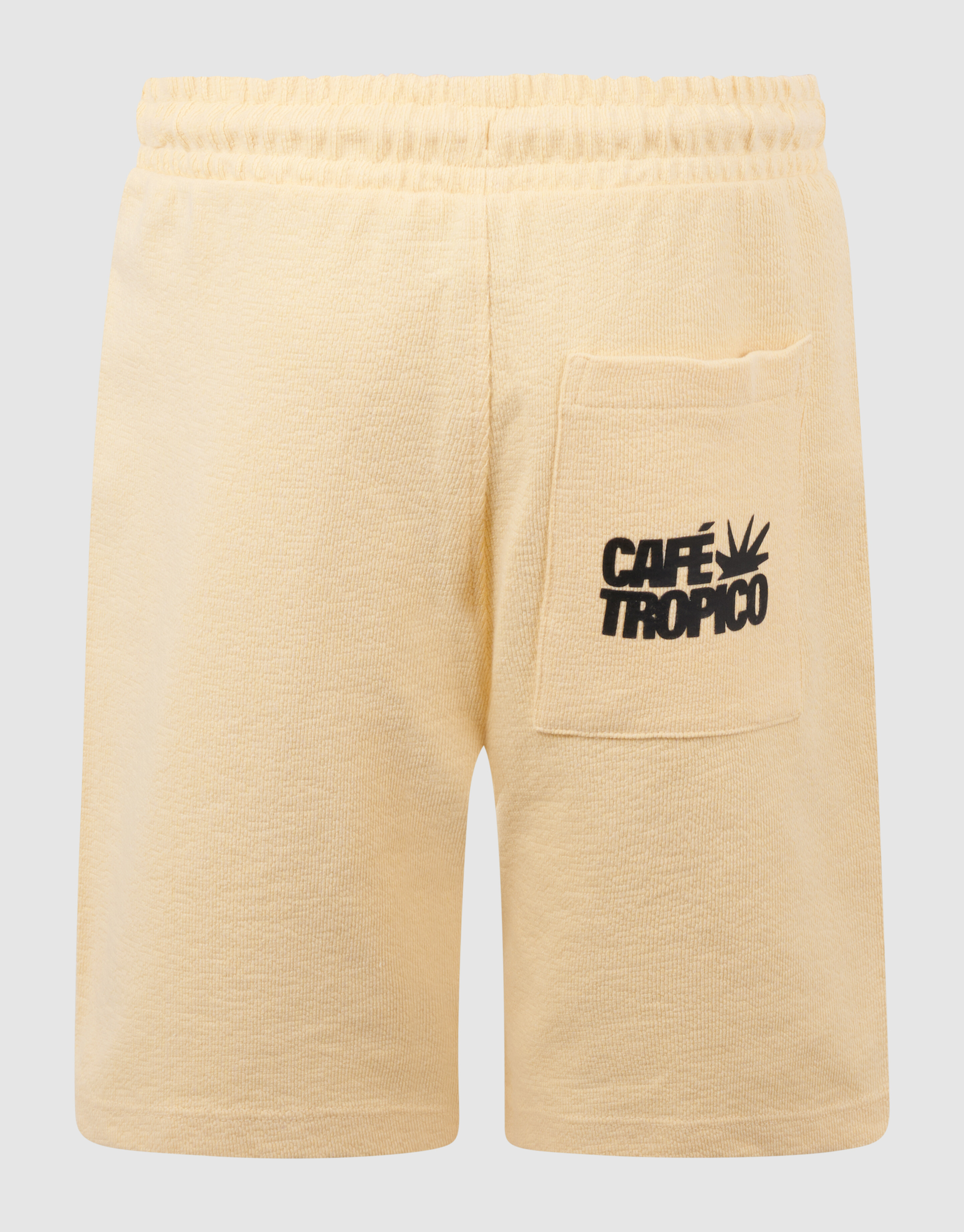 Cafe Tropico Towelling Short Geel SHOEBY BOYS