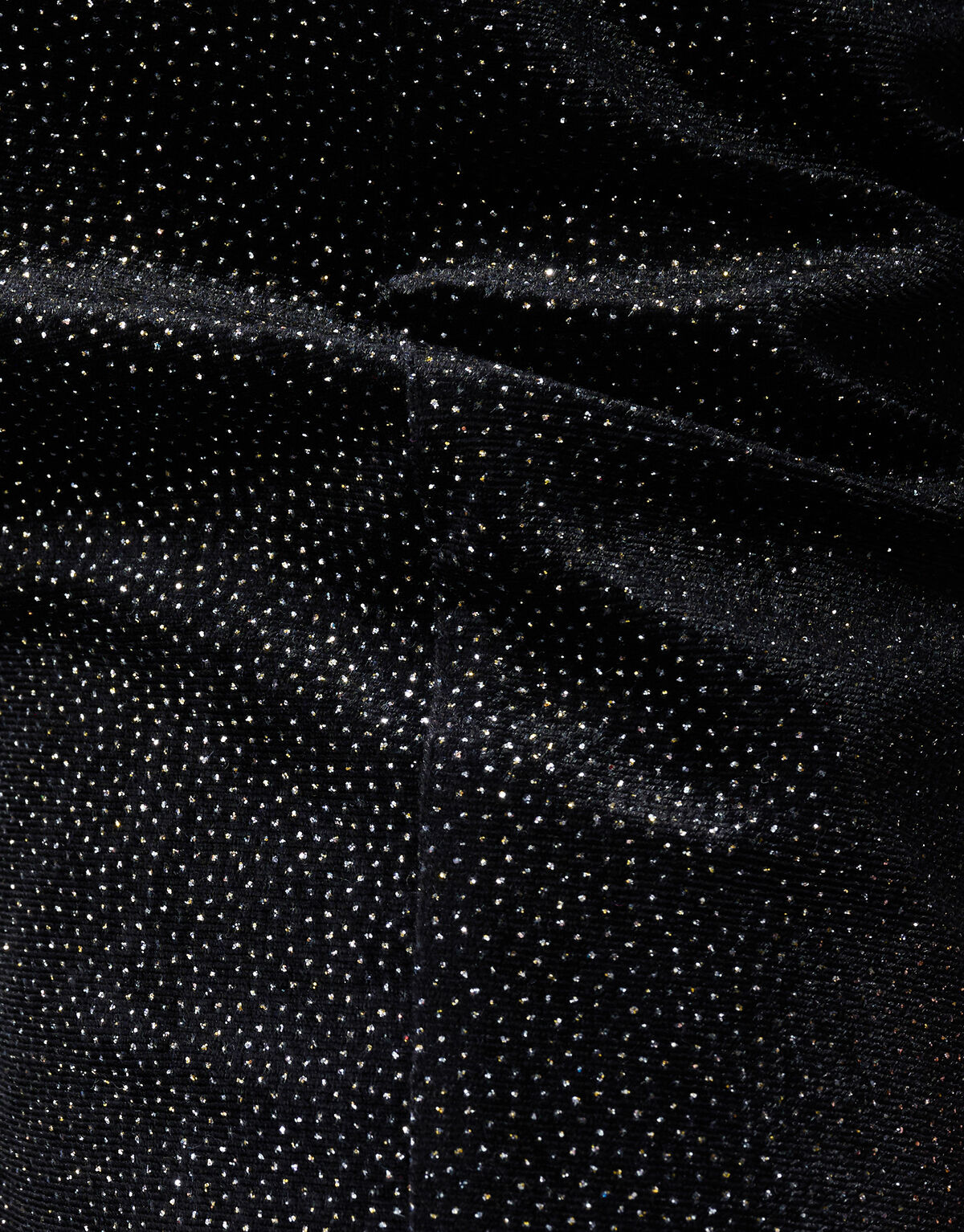 Glitter Split Flared Legging Zwart SHOEBY GIRLS