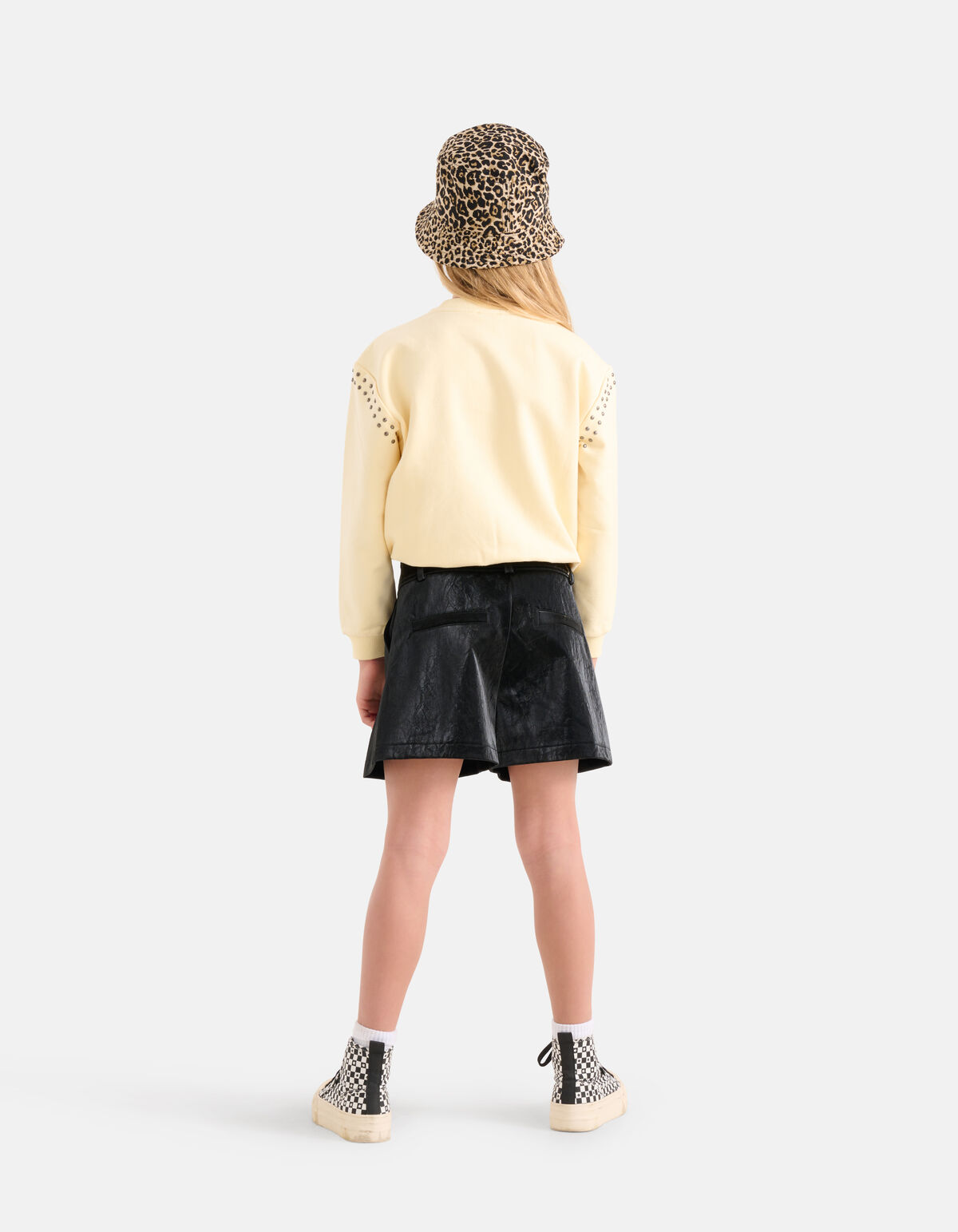 Coated Short Zwart SHOEBY GIRLS