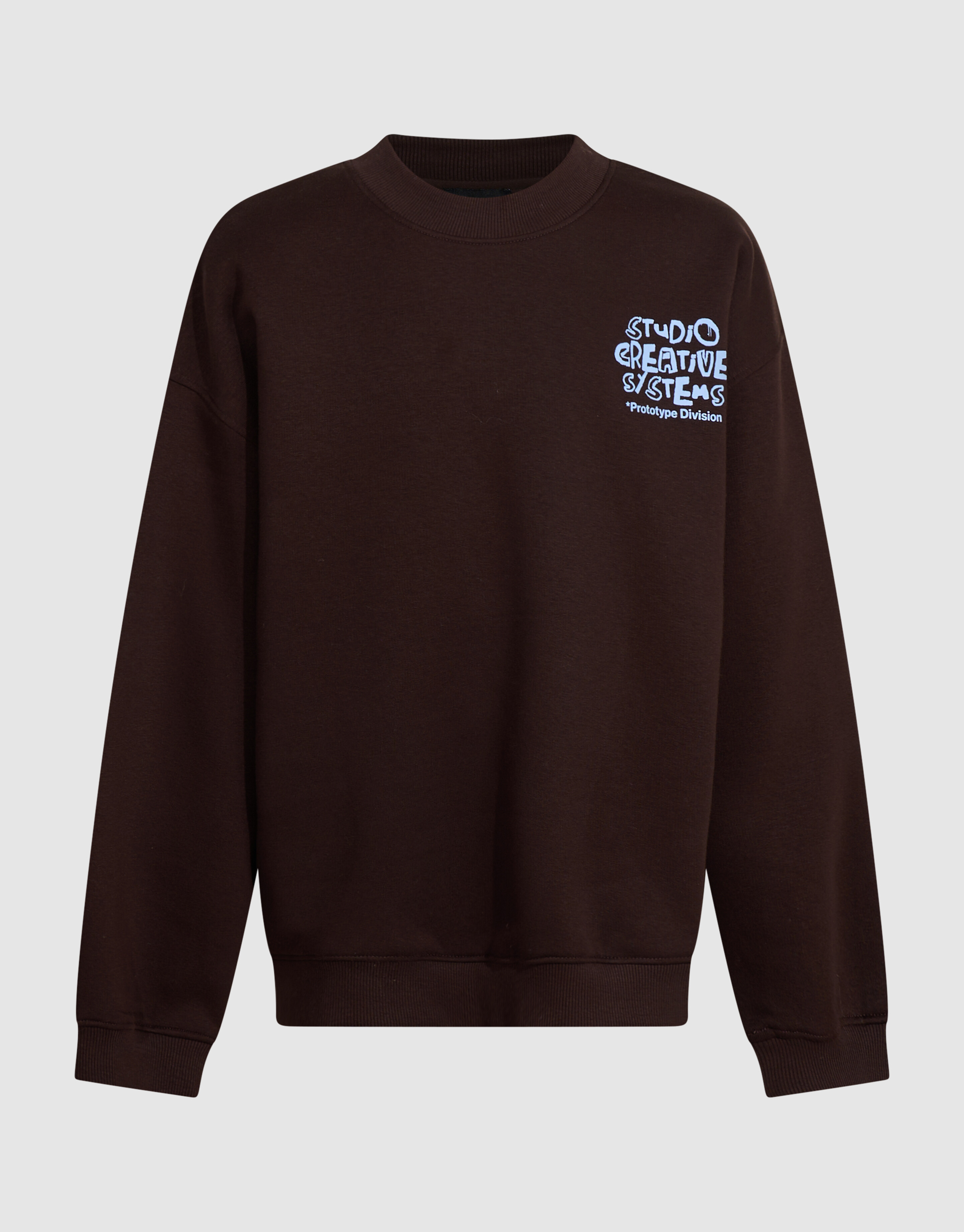 Label Sweater Donkerbruin SHOEBY BOYS