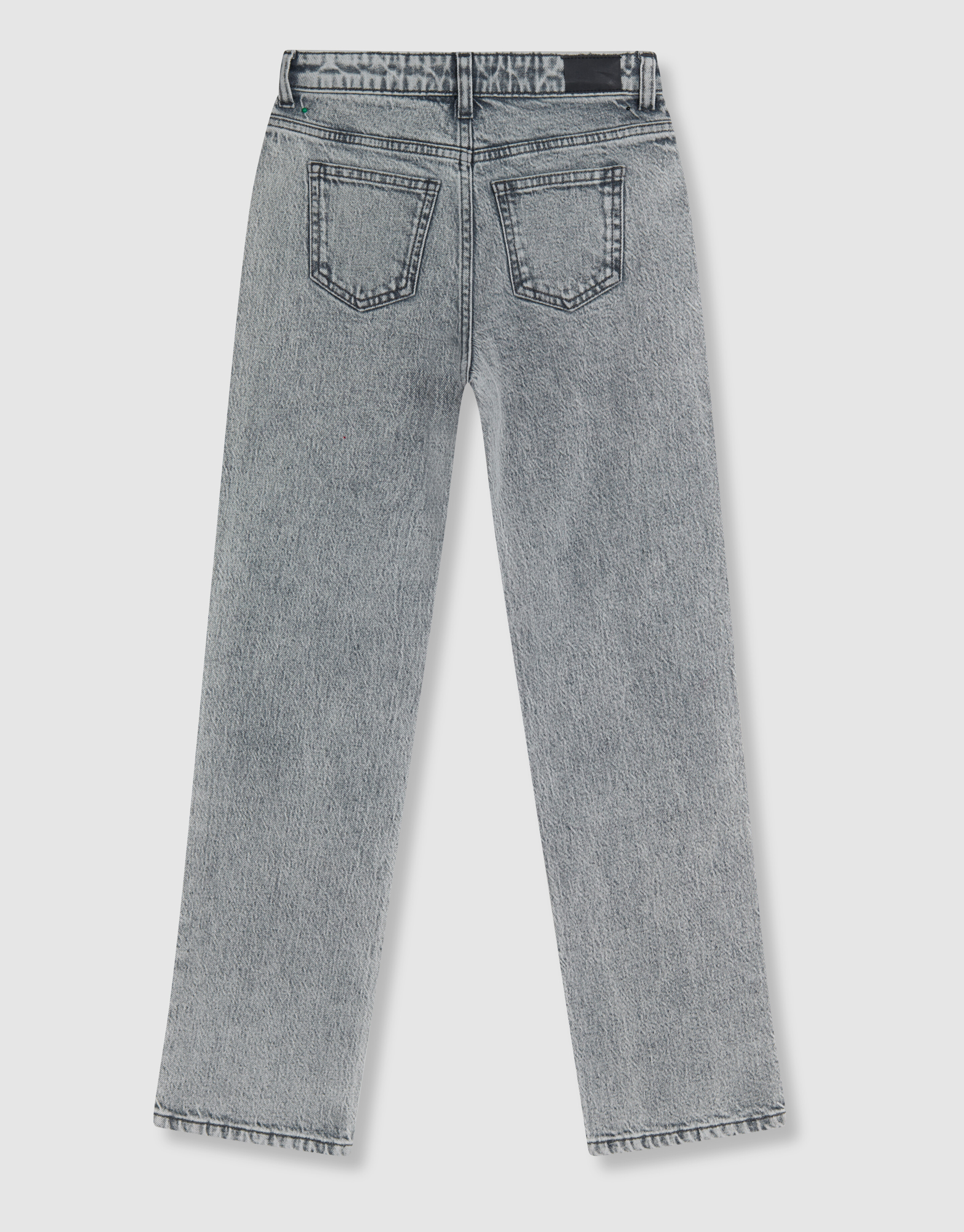 Strass Straight Fit Jeans Lichtgrijs SHOEBY GIRLS
