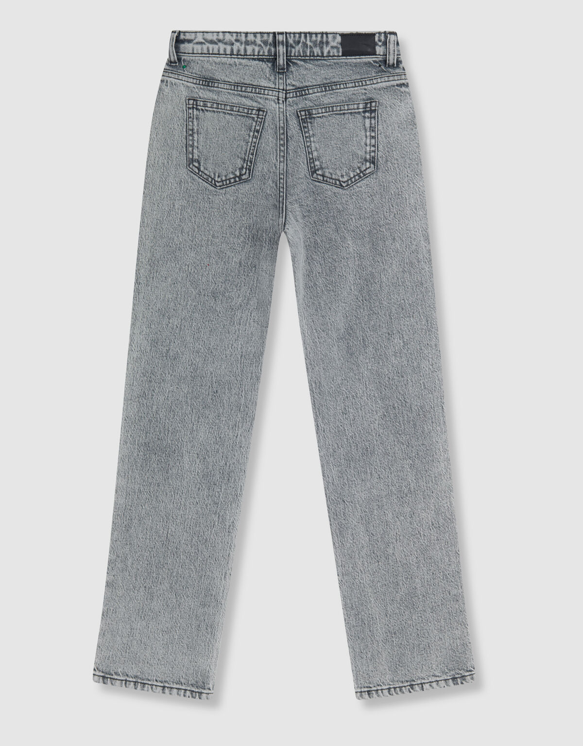 Strass Straight Fit Jeans Lichtgrijs SHOEBY GIRLS