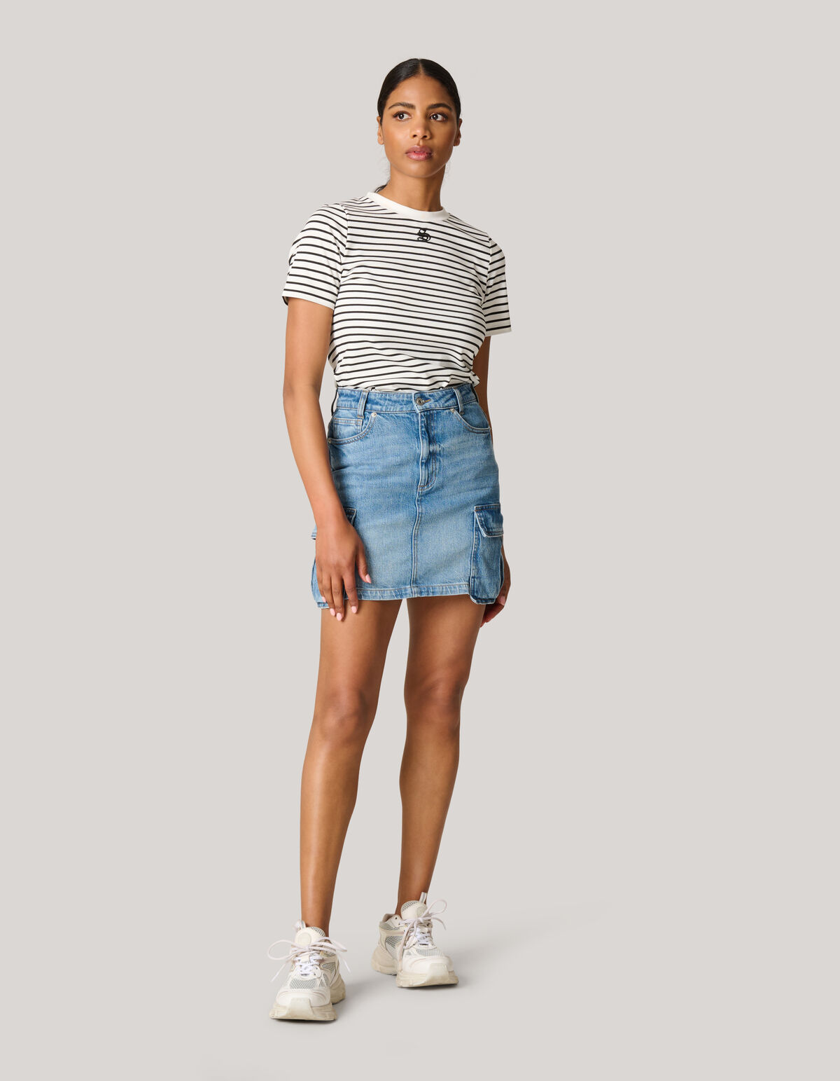 Cargo Denim Rok Mediumstone SHOEBY WOMEN