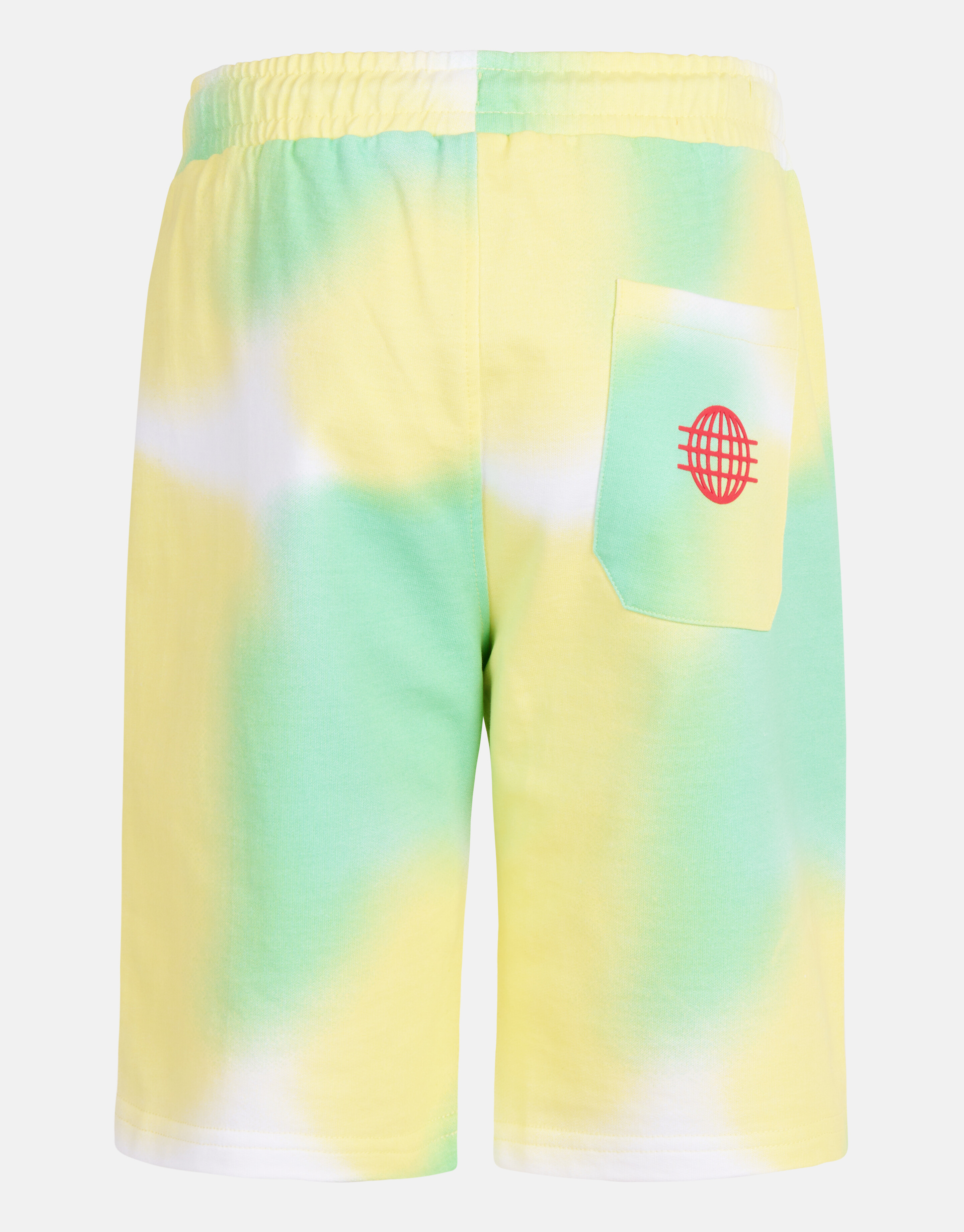 Printed Tie Dye Short Groen SHOEBY BOYS