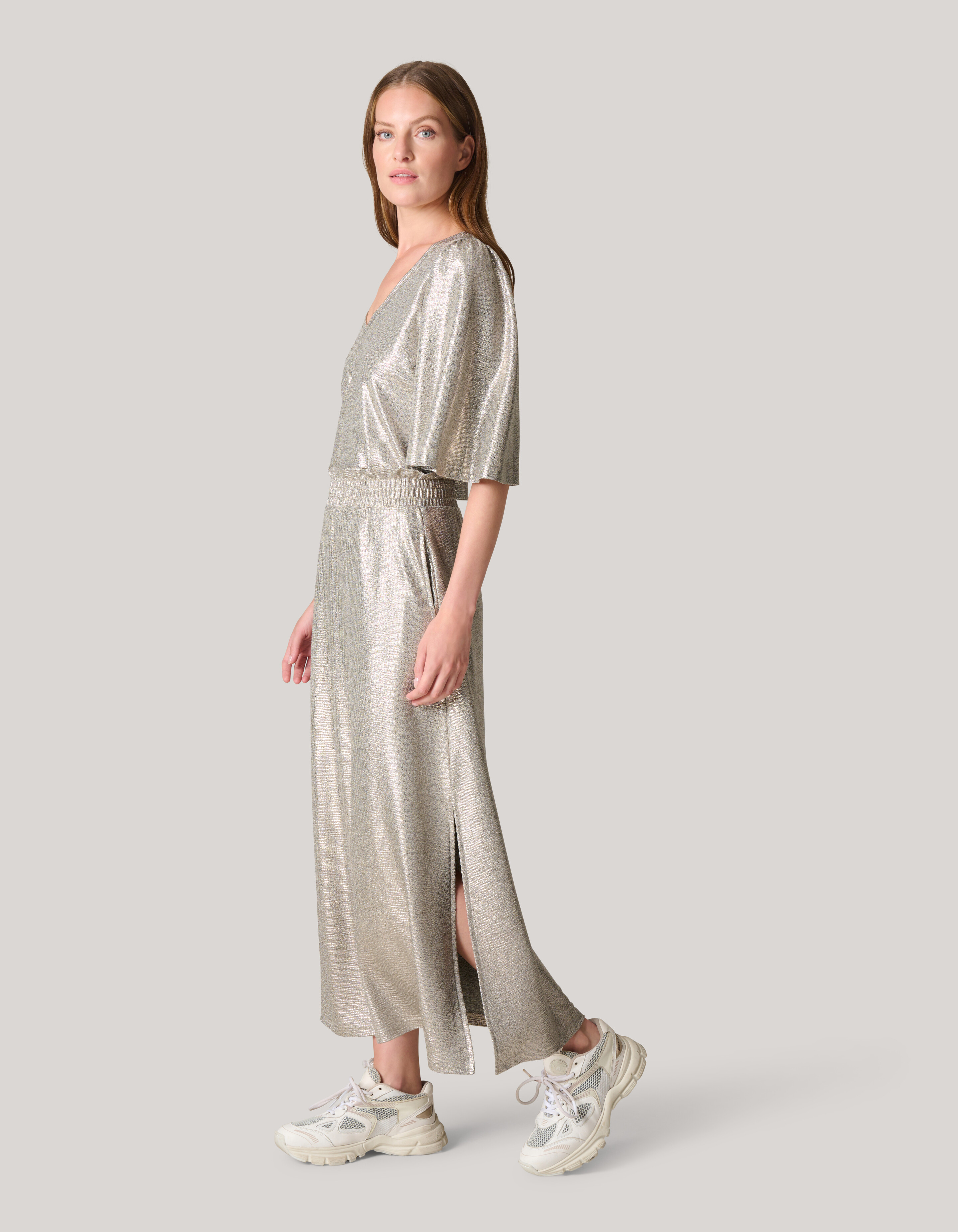 Metallic Rok Zilver SHOEBY WOMEN