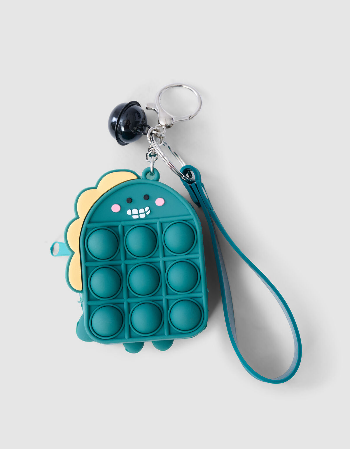 Pop It Sleutelhanger Donkergroen ACCESSOIRES SHOEBY