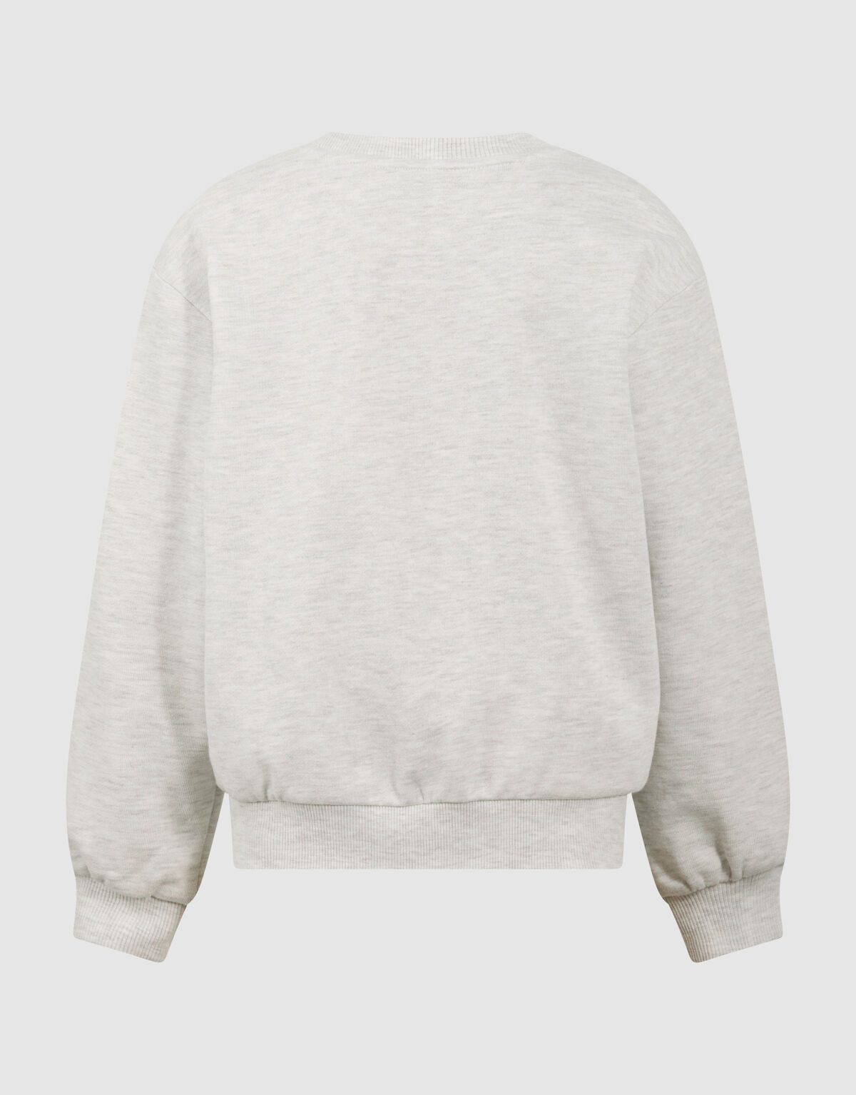Ruffle Sweater Lichtgrijs SHOEBY GIRLS