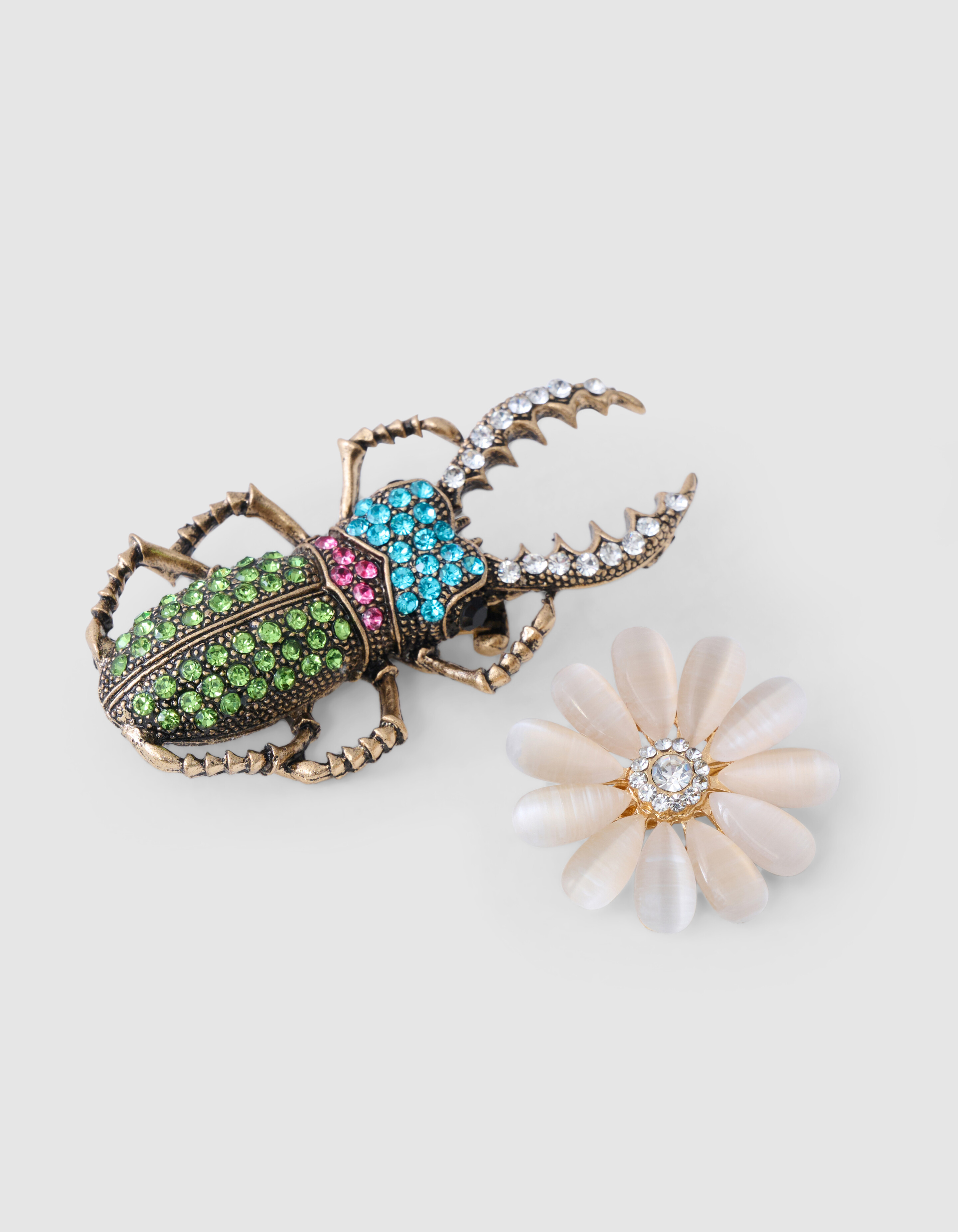 Broche Set Groen SHOEBY ACCESSOIRES