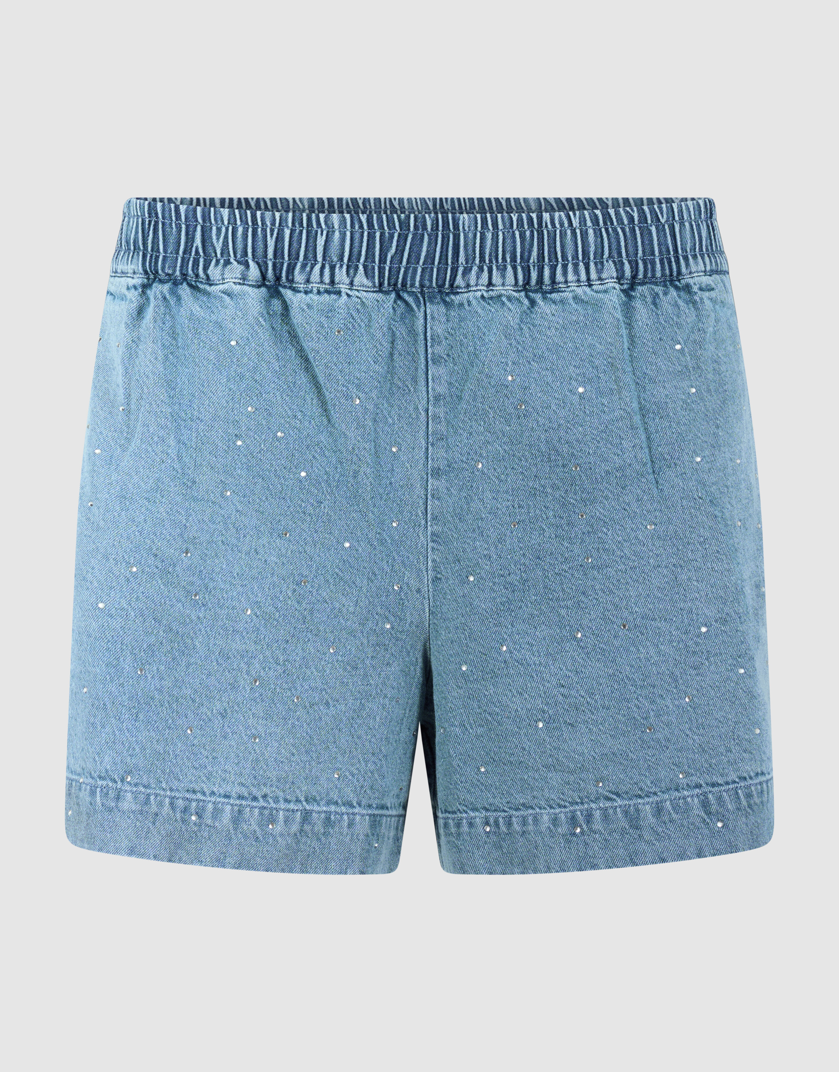 Strass Denim Short Blauw SHOEBY WOMEN