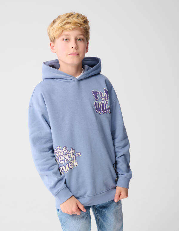 Next Level Artwork Hoodie Lichtblauw SHOEBY BOYS